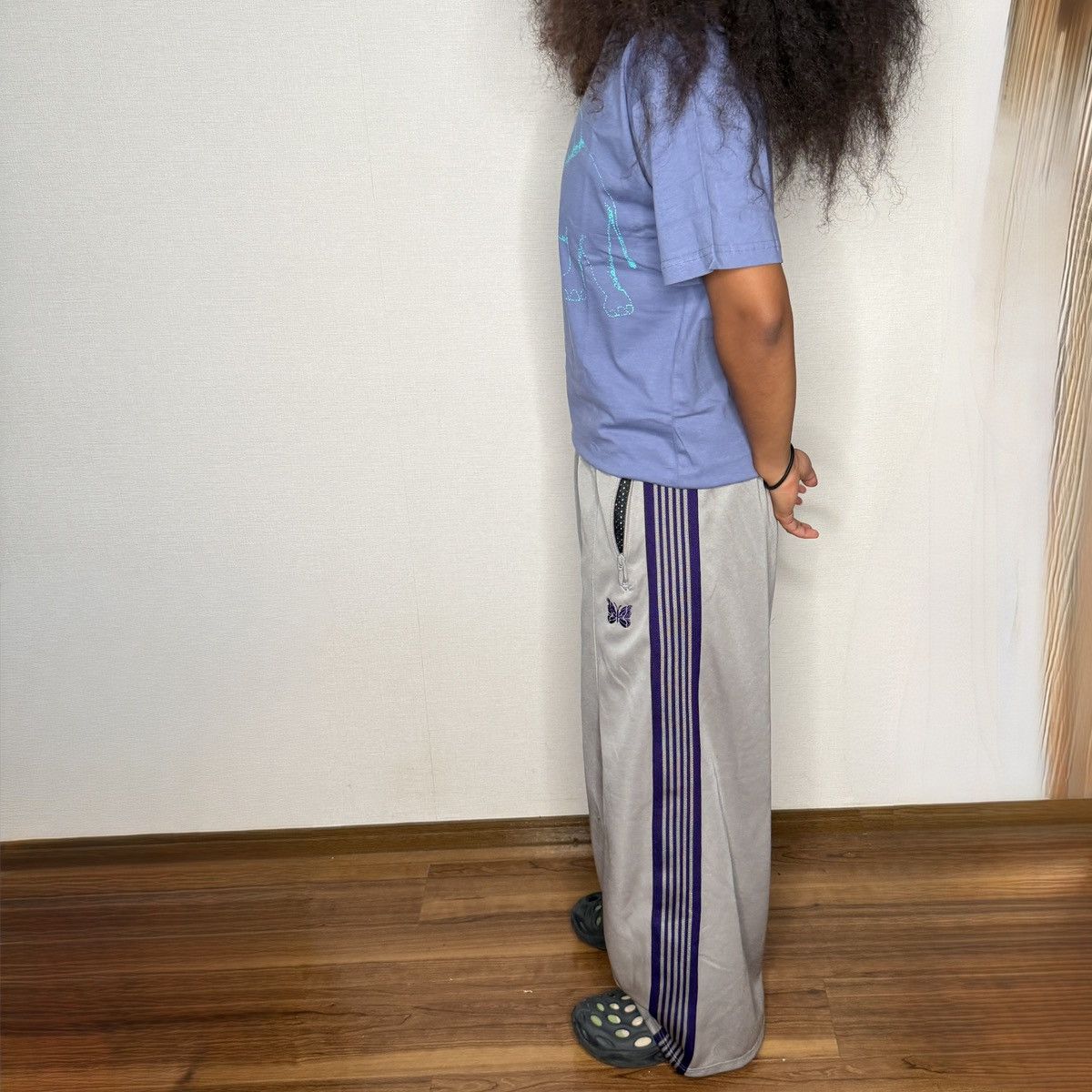 Needles x Jeans Factory Baggy HD Track Pants