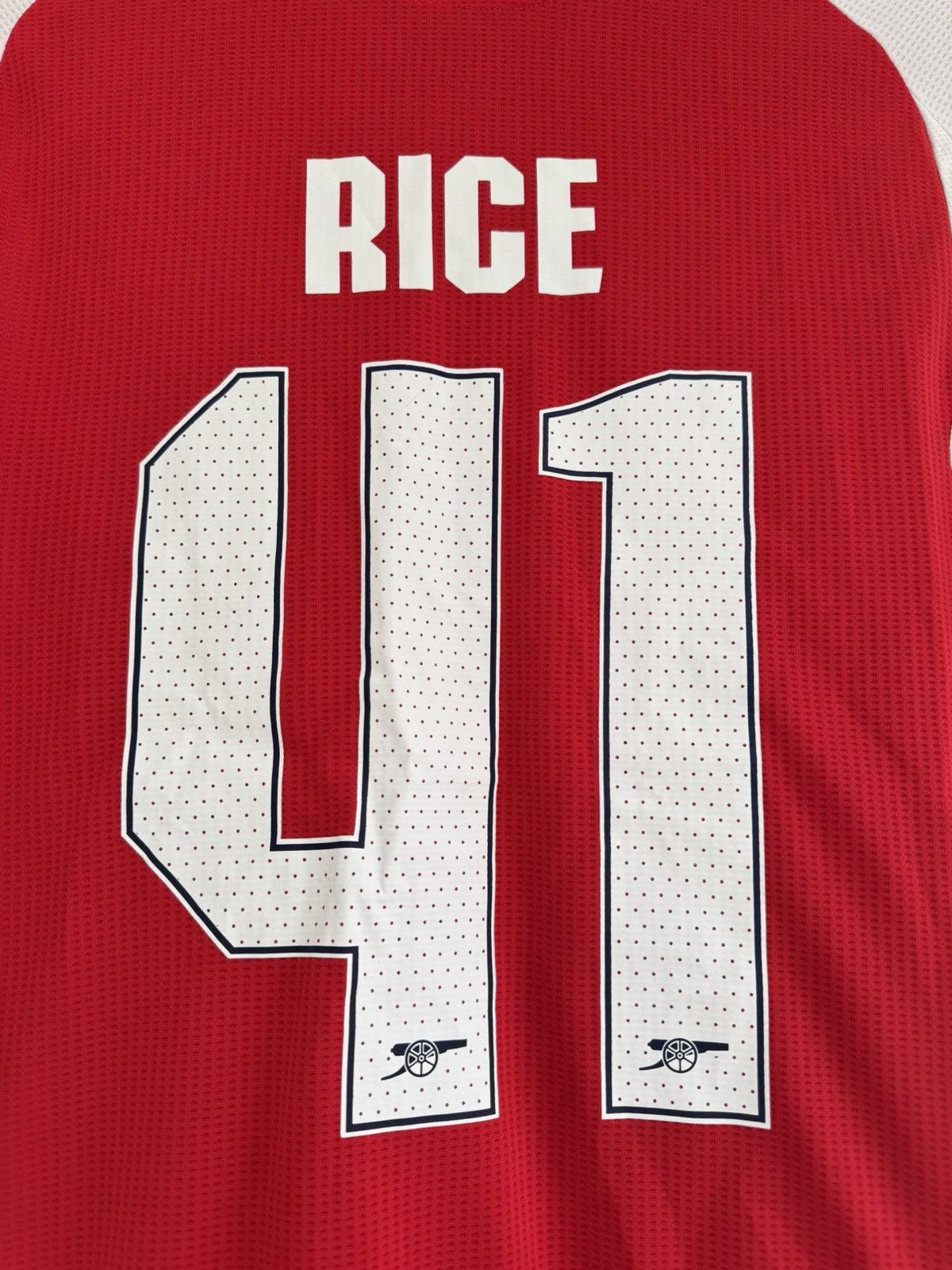 Adidas Rice #41 Arsenal 2024-2025 Home Soccer Jersey Football Shirt Size US M / EU 48-50 / 2 - 7 Thumbnail