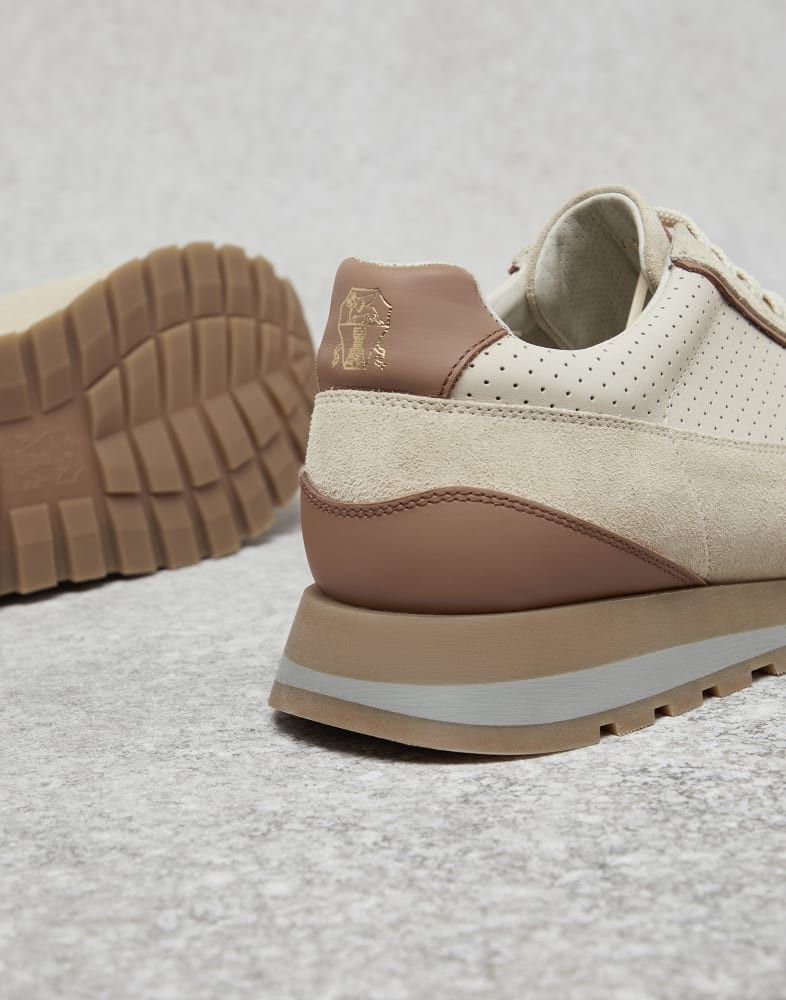 Brunello Cucinelli o1w1db10924 Sneaker in Beige Size US 8 / EU 41 - 5 Thumbnail