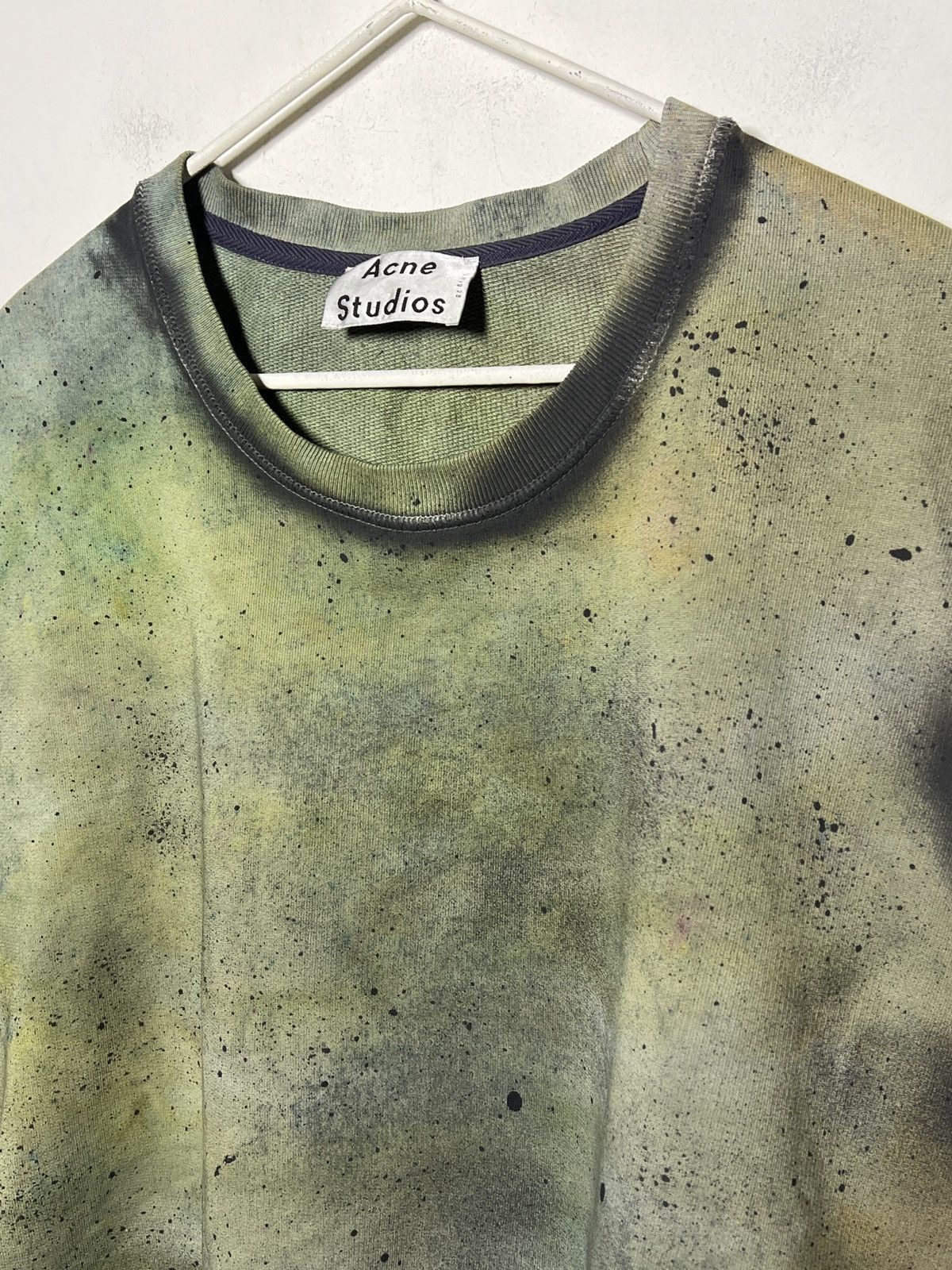 Acne Studios Sleeveless Acne Studios top with a hand-dyed army green base Size US M / EU 48-50 / 2 - 3 Thumbnail
