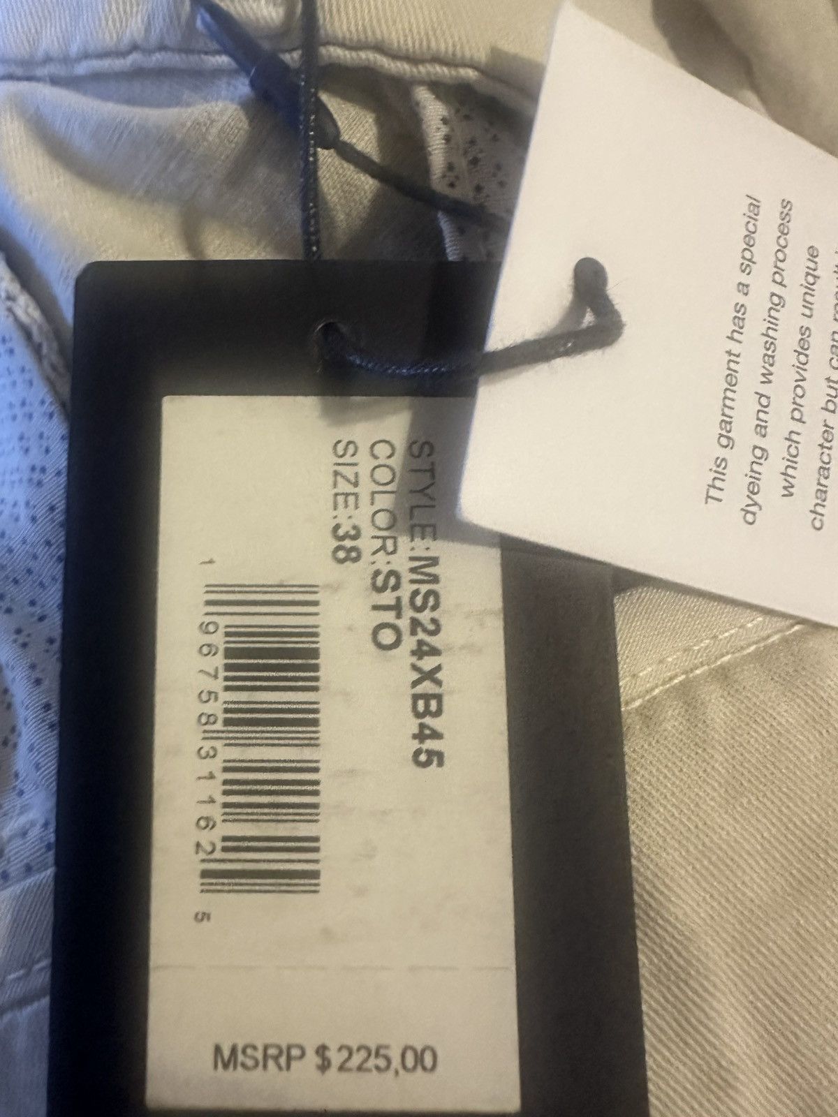 Peter Millar Peter Millar Stone Somerset Flat Front Pants MS24XB45 Cotton Size US 38 / EU 54 - 3 Thumbnail