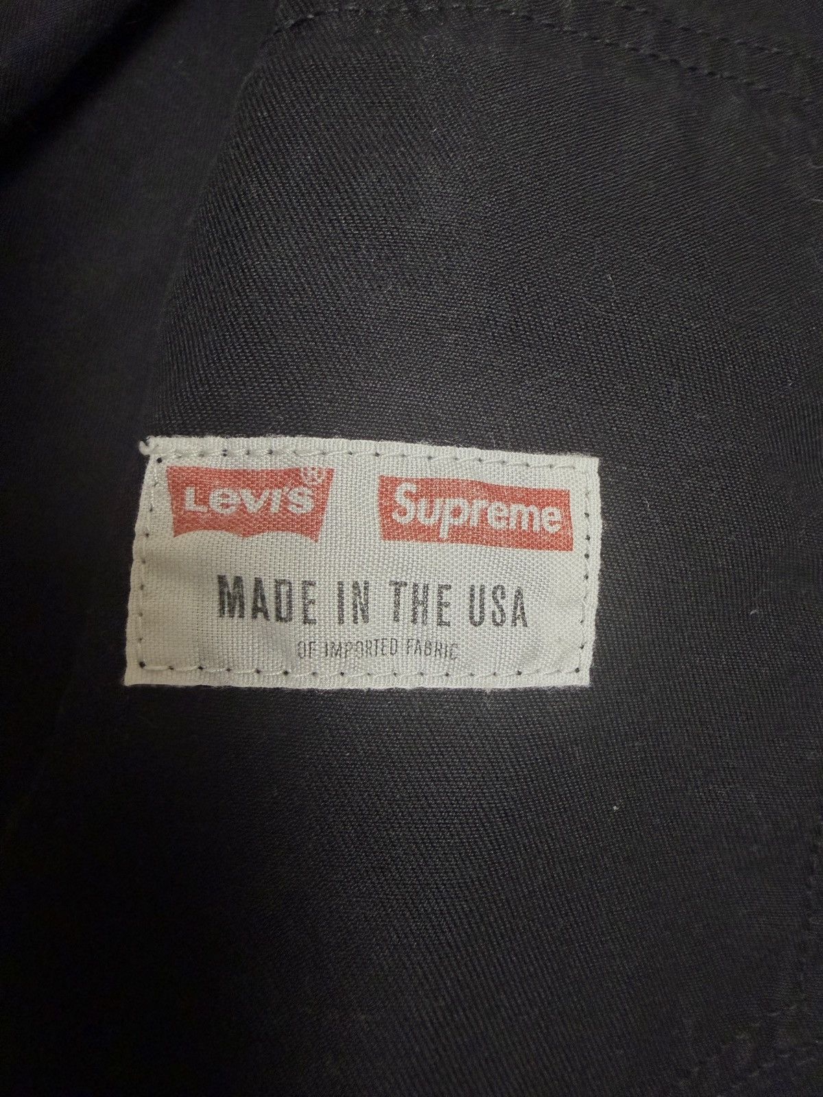 Levi's × Supreme Jacket Levi’s x Supreme Type 1 trucker black size M Size US M / EU 48-50 / 2 - 4 Thumbnail