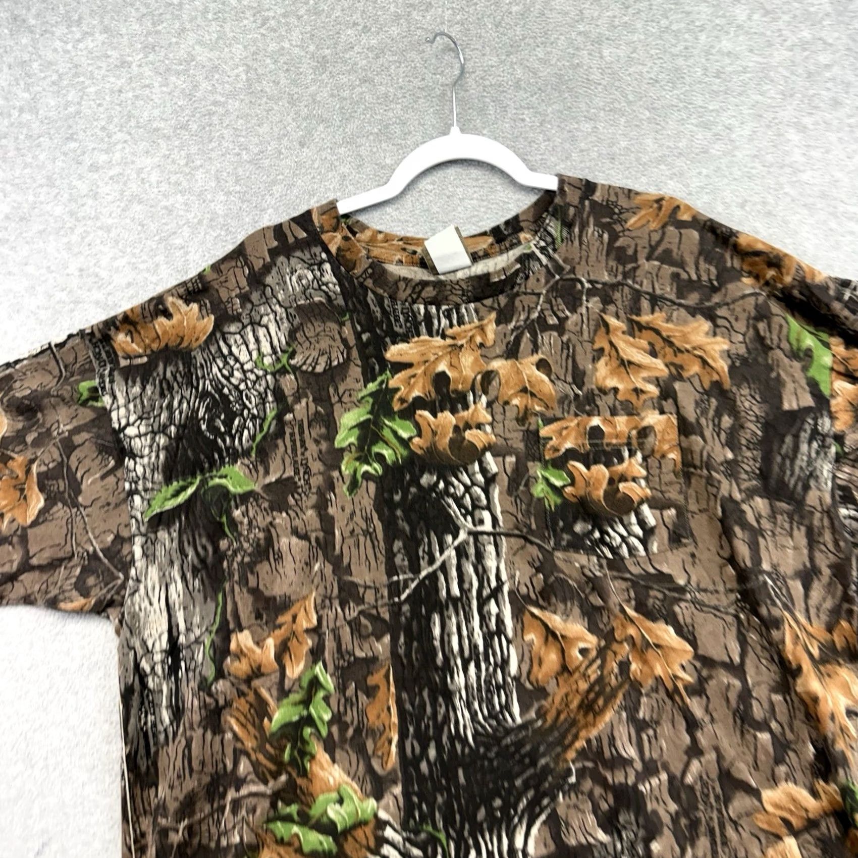 Jerzees VINTAGE Jerzees Outdoors T-Shirt XL Camouflage Crew Neck Men Bigwoods 90s Camo USA Size US XL / EU 56 / 4 - 2 Thumbnail