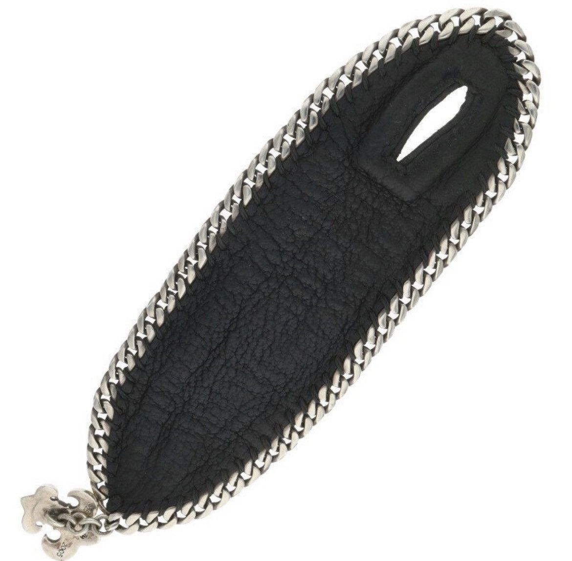 Chrome Hearts Chrome Hearts Leather Flare Chain Bracelet Size ONE SIZE - 5 Thumbnail