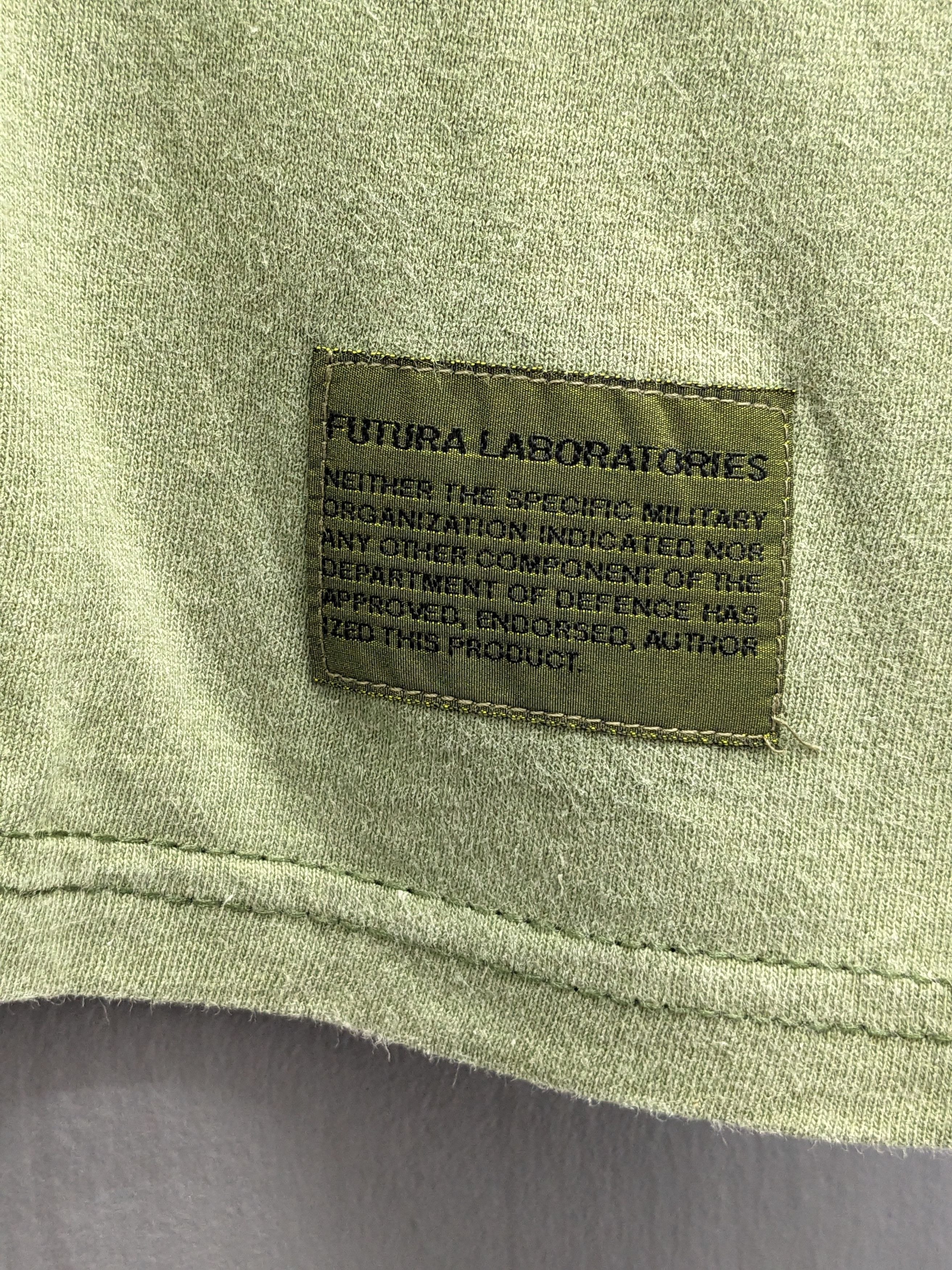 Futura Vintage Futura Laboratories X Rothco Tshirt Size US L / EU 52-54 / 3 - 4 Thumbnail