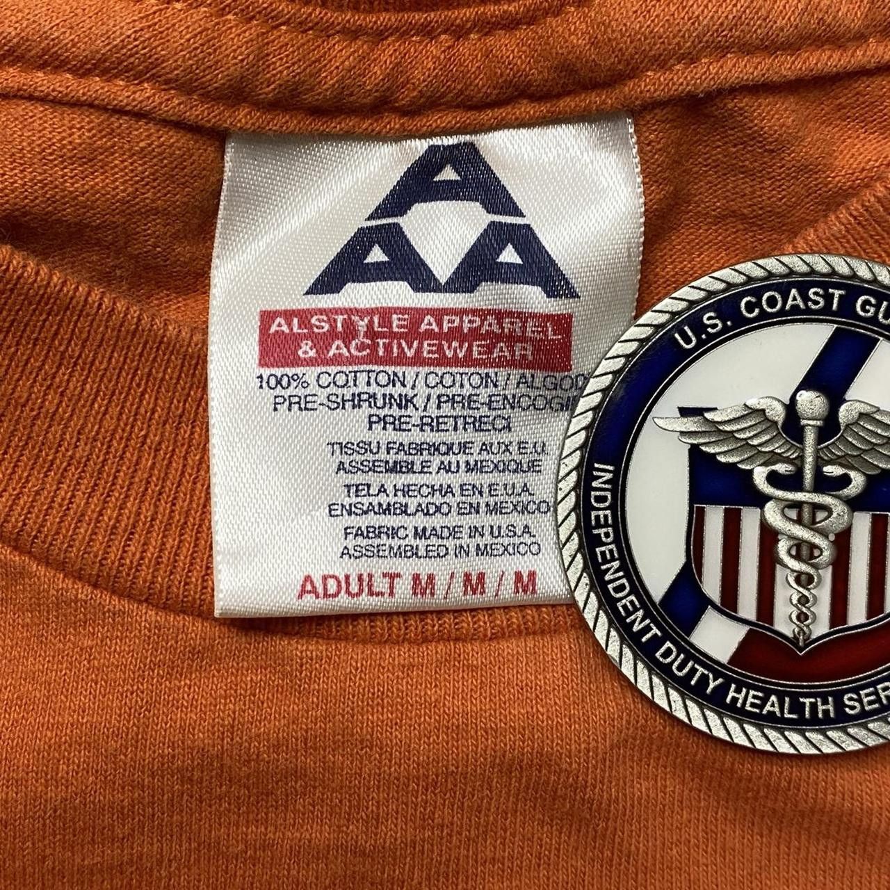 AAA Vintage Reed's Outdoors Orange Bull Dog Tee Size Medium Size US M / EU 48-50 / 2 - 3 Thumbnail