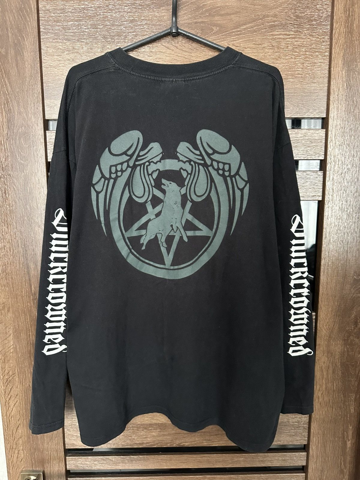 Band Tees 2002 Marduk Blackcrowned Long Sleeve T-Shirt Vintage Band Size US XL / EU 56 / 4 - 7 Thumbnail