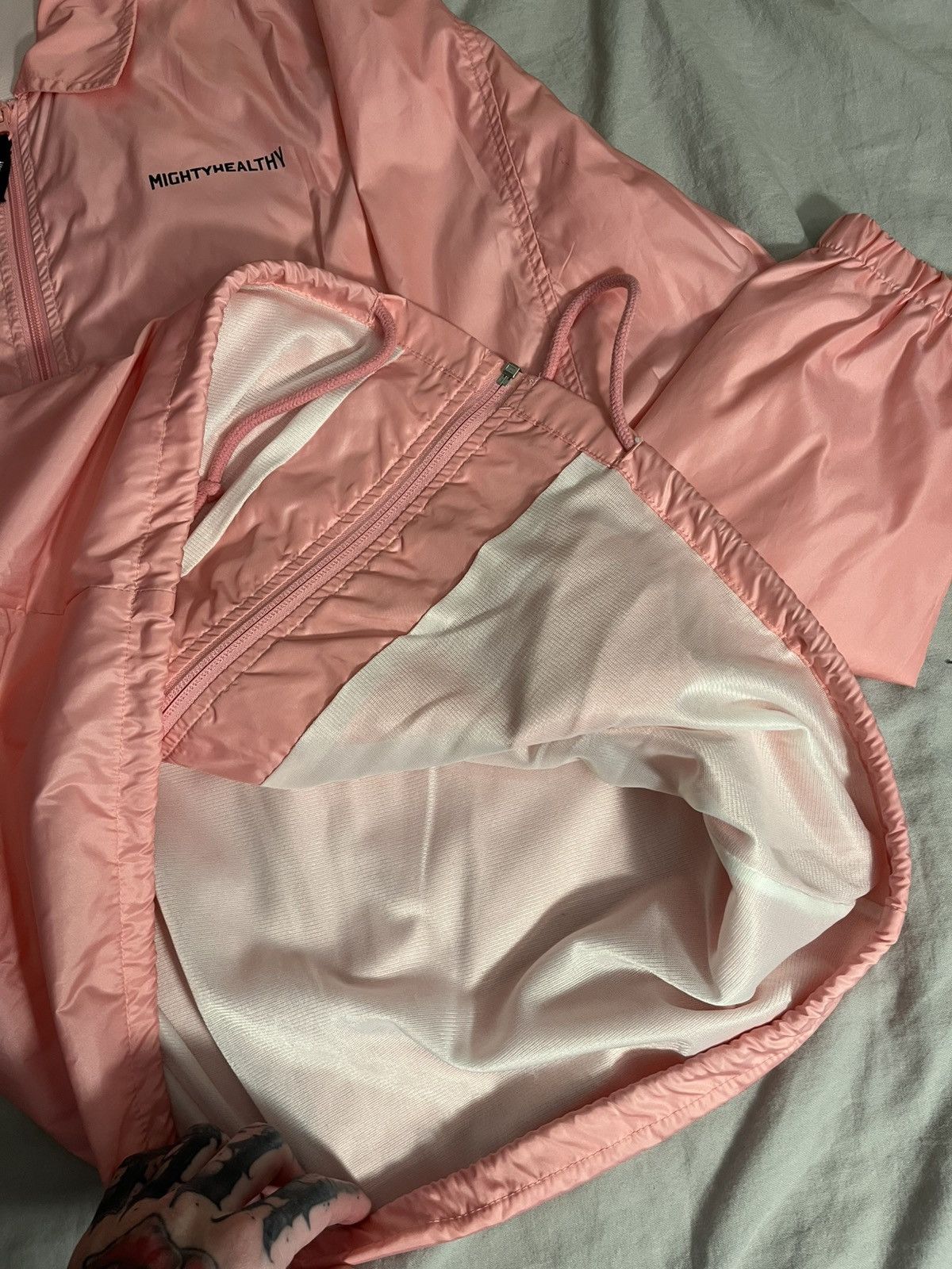 Mighty Healthy Mighty healthy pink zip up jacket Size US M / EU 48-50 / 2 - 6 Thumbnail