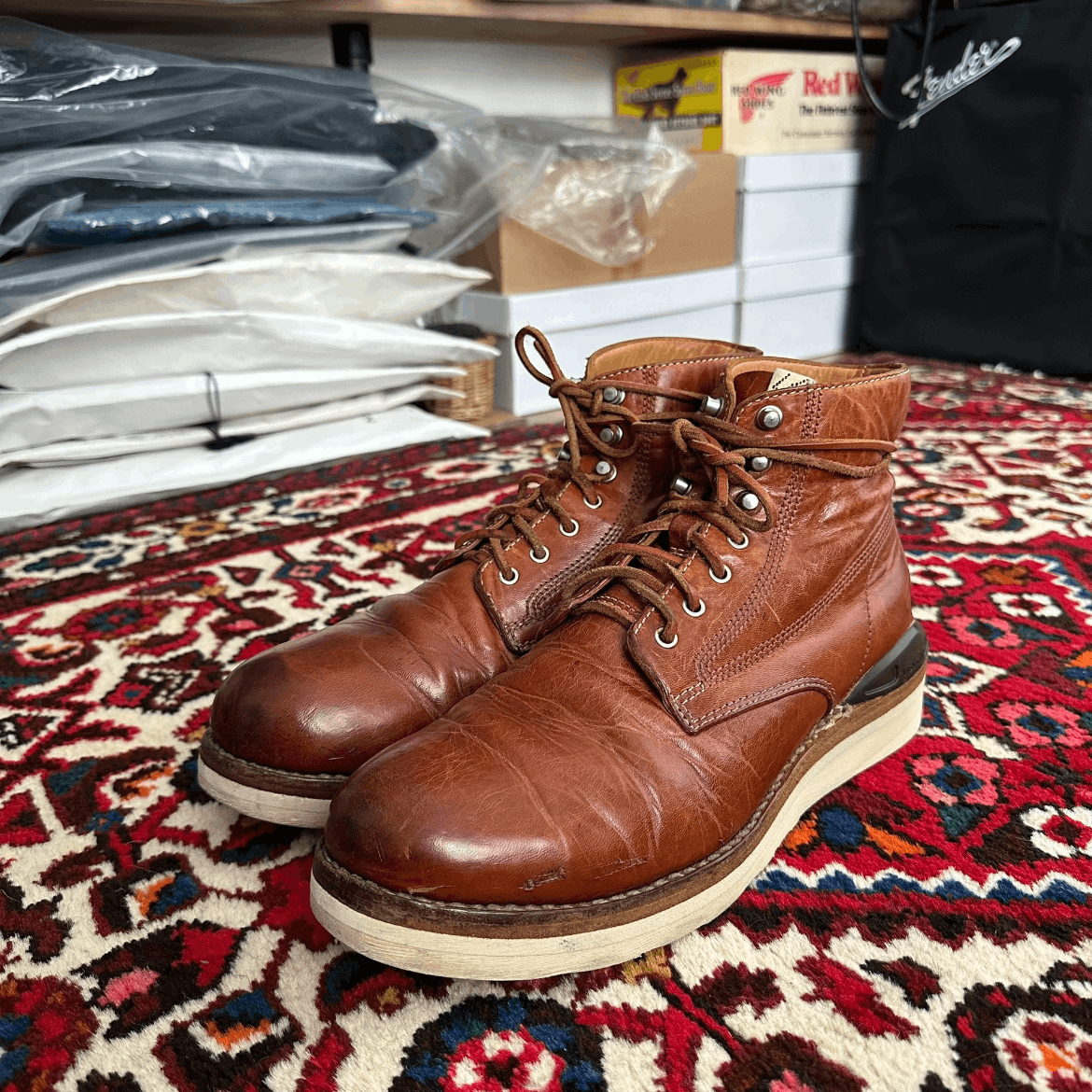 Visvim Visvim 18ss Virgil Horse Leather Boots | Grailed