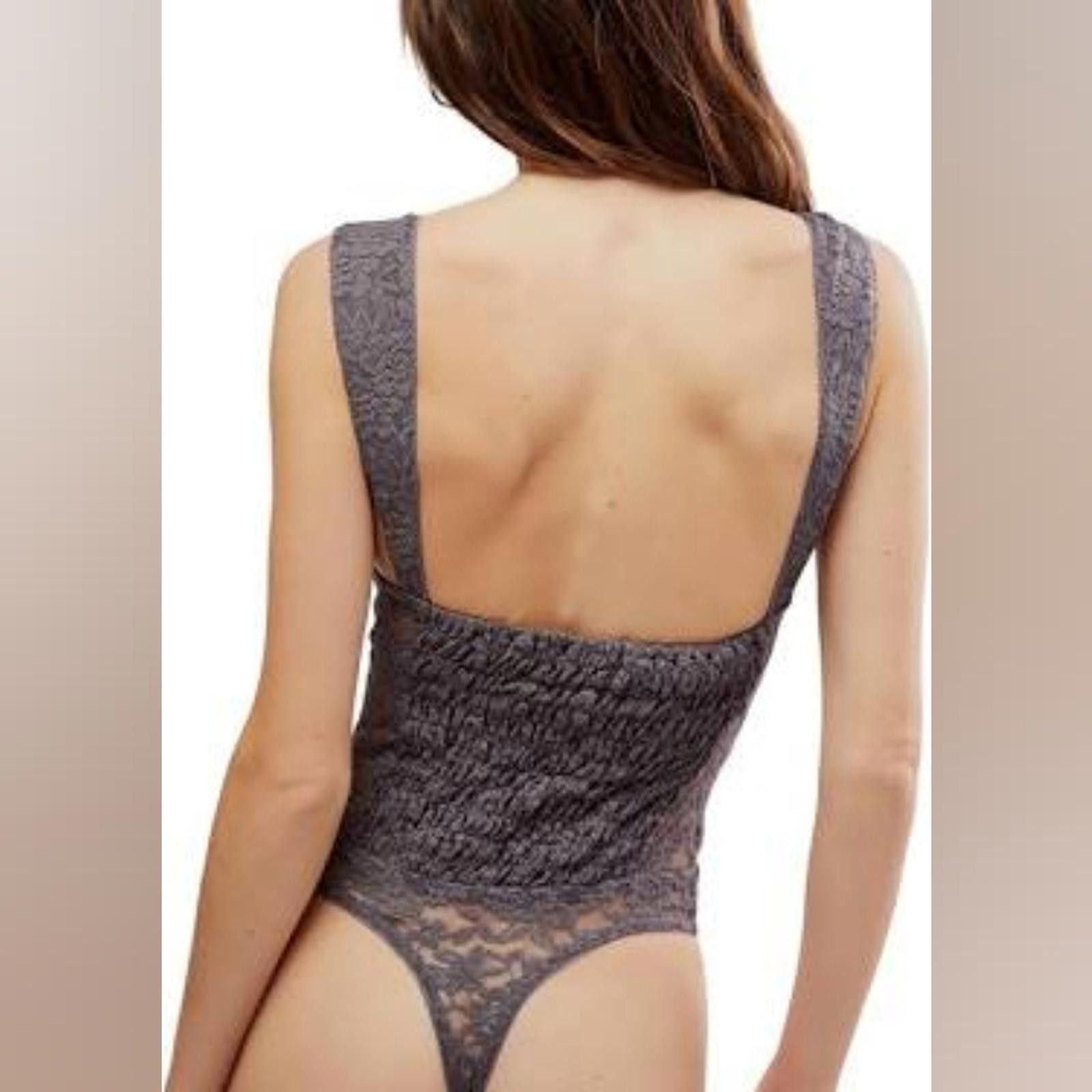 Free People FP Strike A Pose Lace Bodysuit Size S / US 4 / IT 40 - 8 Thumbnail