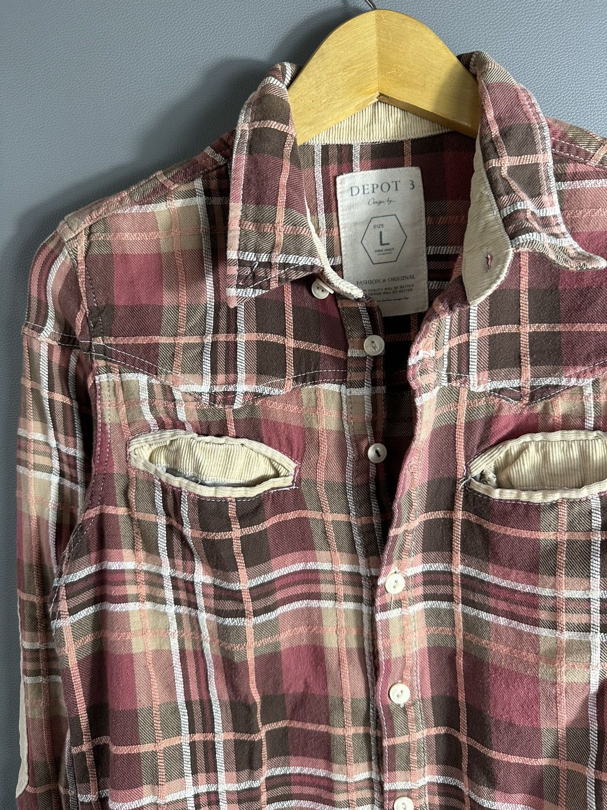 Hysteric Glamour 90s DEPOT 3 POCKET OUTER SEAM DISTRESSED JUNYA CDG STYLE Size US M / EU 48-50 / 2 - 6 Thumbnail