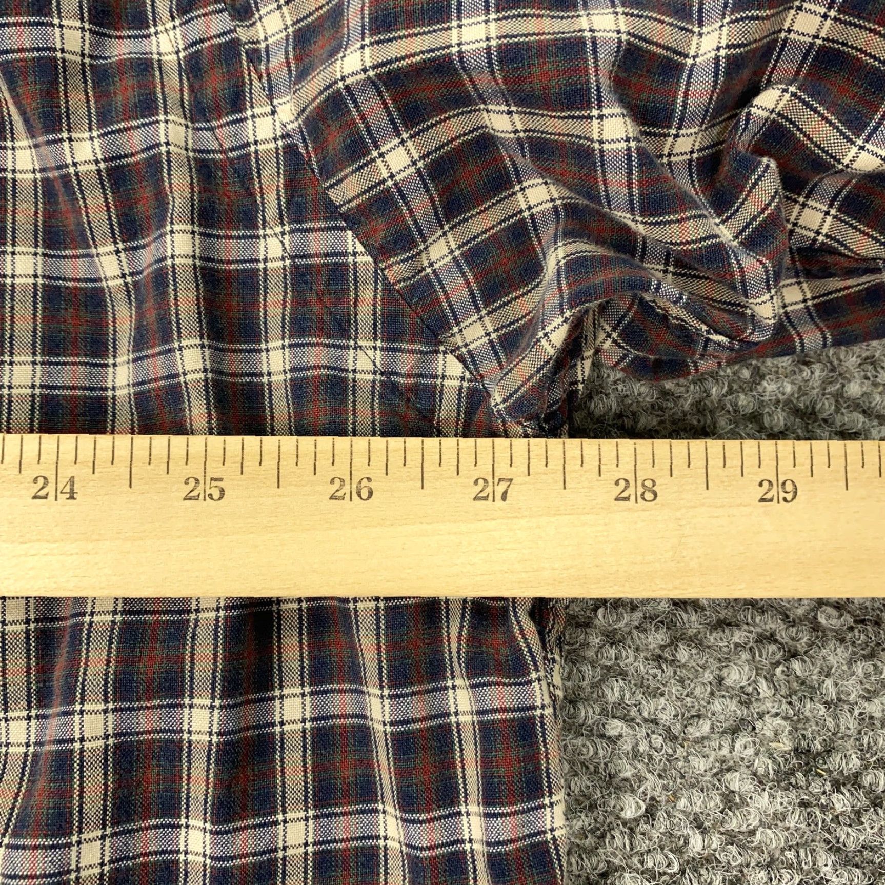 Ralph Lauren VINTAGE Ralph Lauren Shirt Men XL Blue Red Plaid Blake Cotton Classic Fit 90s Button-Down Collar Polo Player Embroidered Logo Size US XL / EU 56 / 4 - 7 Thumbnail