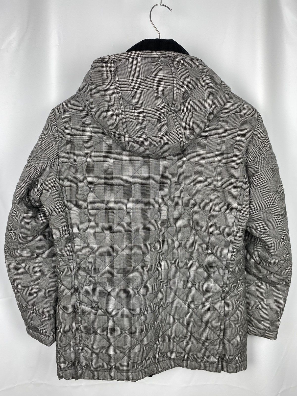 Japanese Brand × Takeo Kikuchi Takeo Kikuchi Plaid Quilted Jacket Hooded size 3 Size US M / EU 48-50 / 2 - 2 Thumbnail