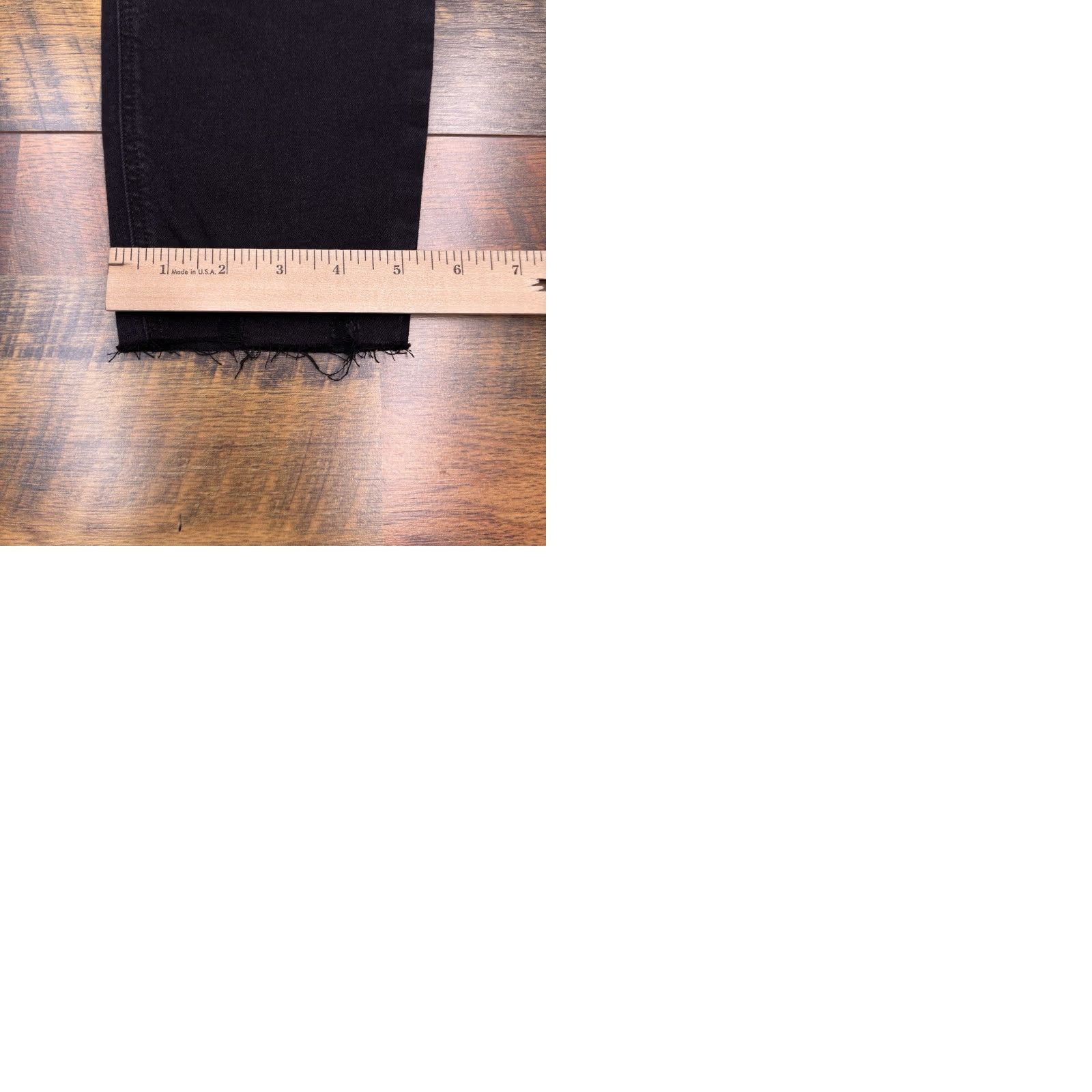 Old Navy Old Navy Jeans Women 10 Ankle Slim High Rise Dark Black Denim Stretch 5-Pocket City Modern Logo Vintage: No Ladies, Regular Size Xl? Size 32" / US 10 / IT 46 - 9 Thumbnail