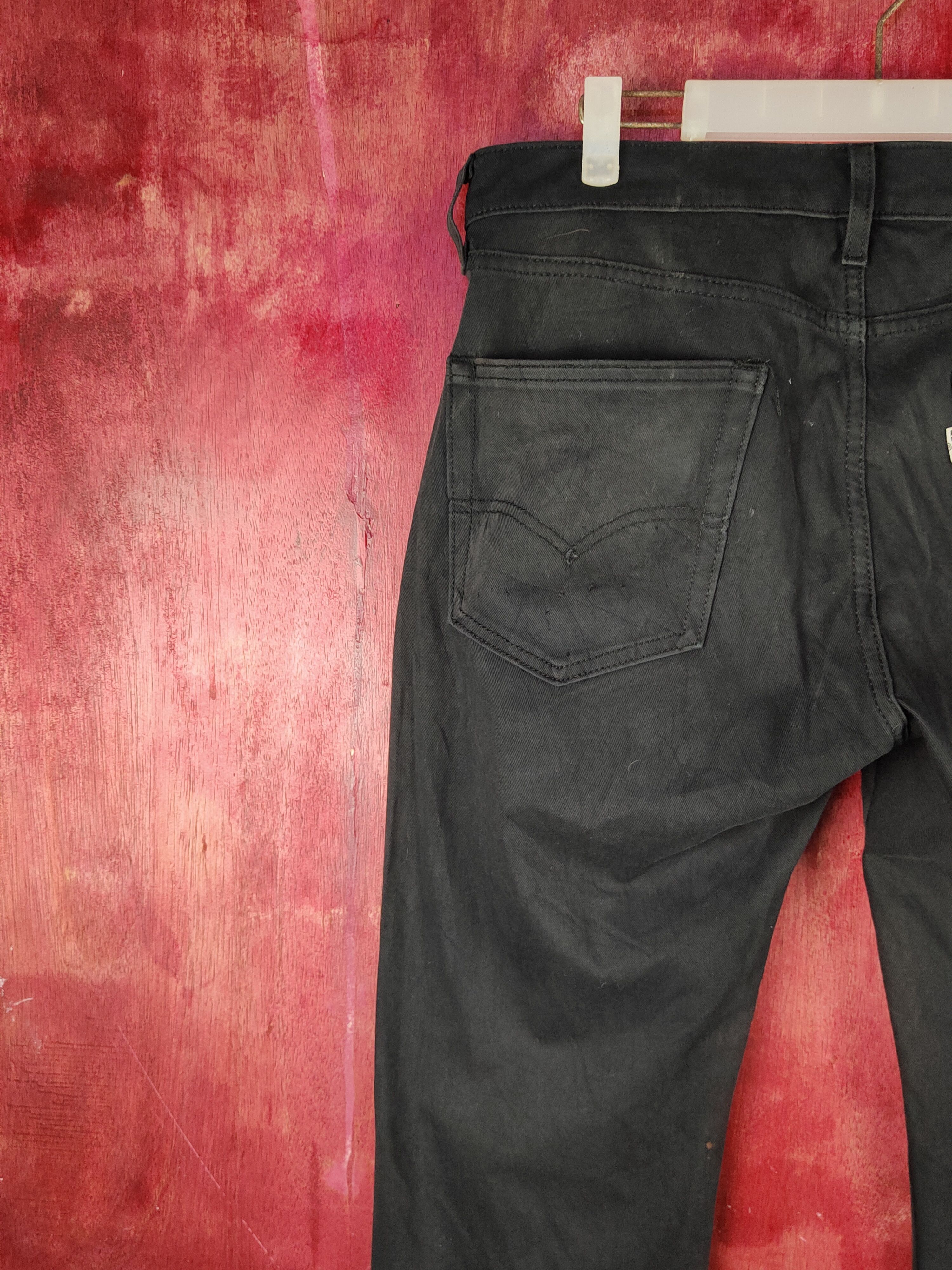 Levi's Levi's big E Black denim jeans Casual Pants #S1567 Size US 32 / EU 48 - 9 Thumbnail