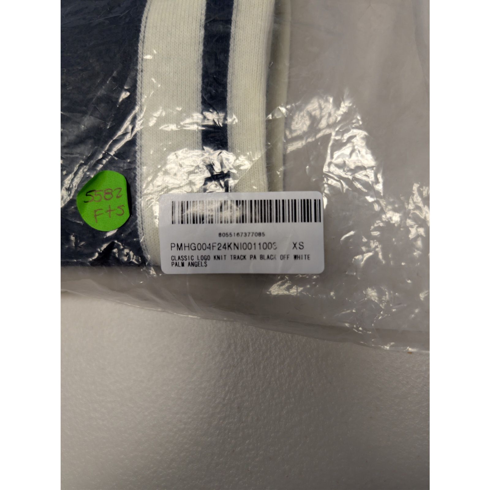 Palm Angels o1rshd1 Q:2 / Classic Logo Knit Track Pants in Black Size US 28 / EU 44 - 23 Thumbnail