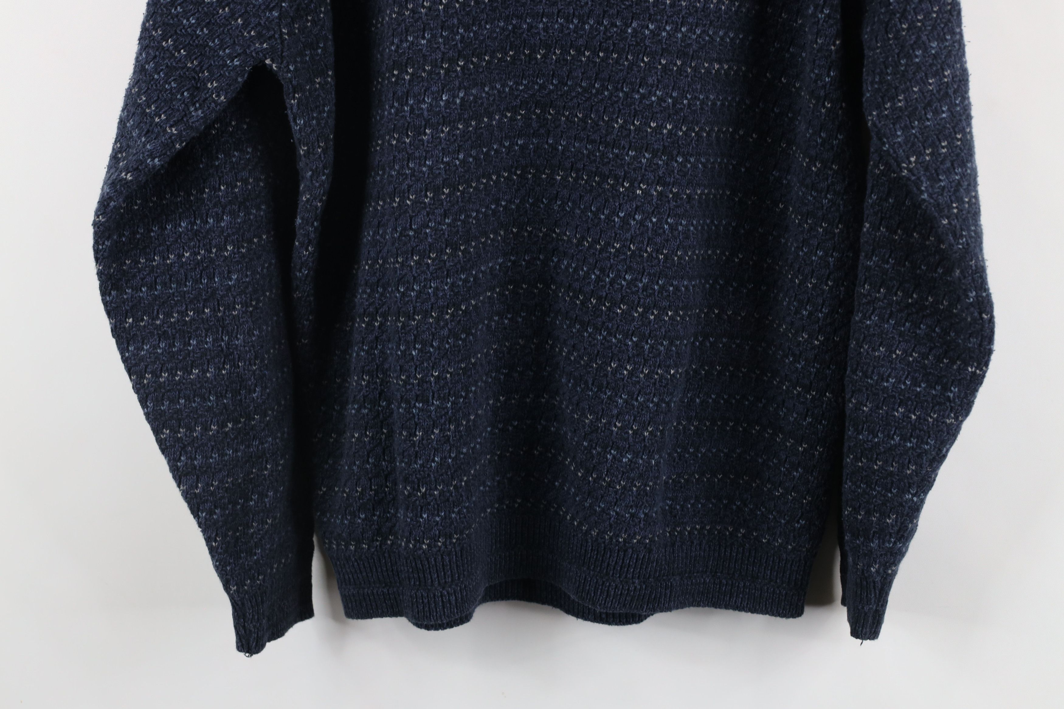 Vintage Vintage 90s Streetwear Hand Framed Knit Crewneck Sweater USA Size US L / EU 52-54 / 3 - 9 Thumbnail