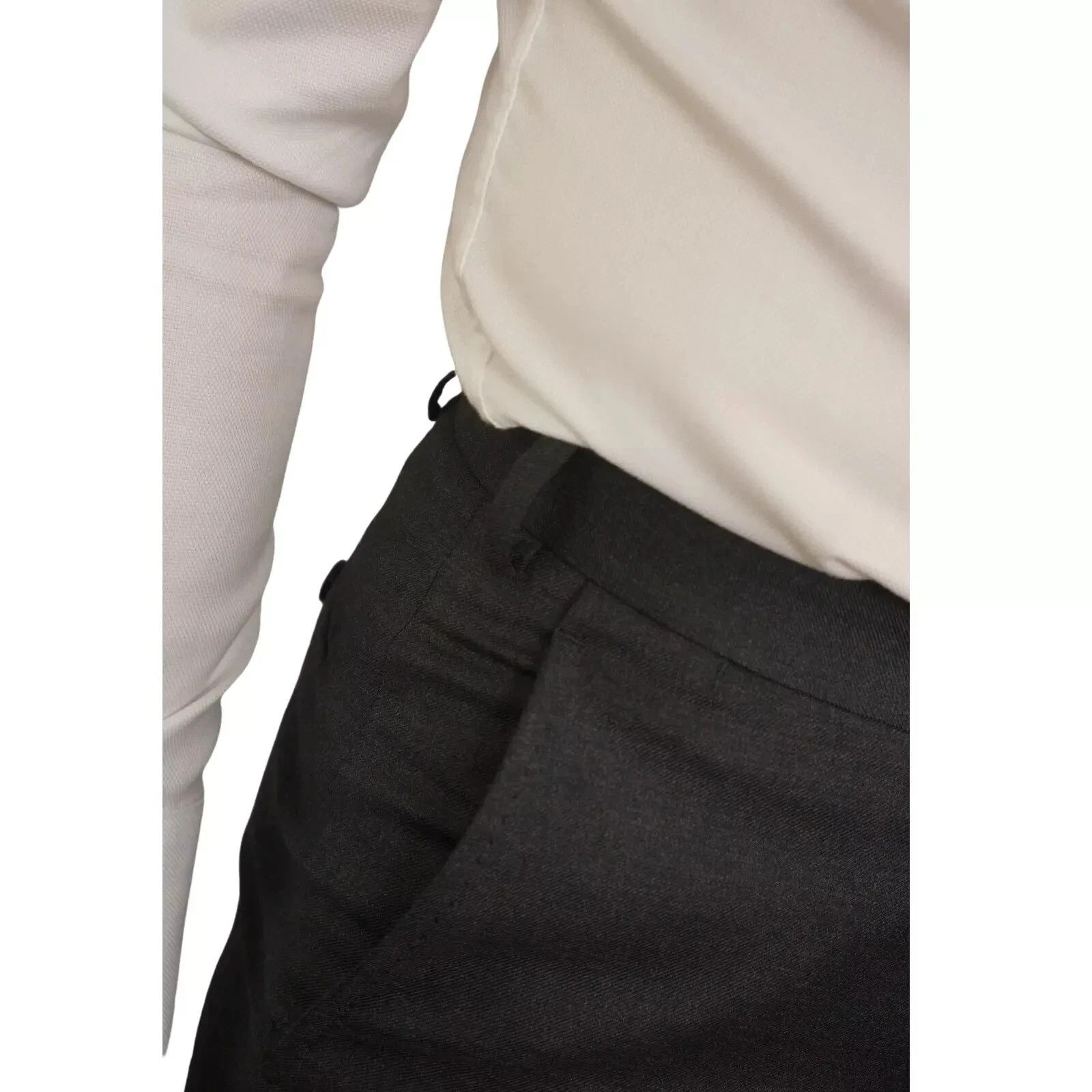 Suitsupply Men Suitsupply Suit Napoli Single Zignone Grey S110'S US46 Size 46R - 8 Thumbnail