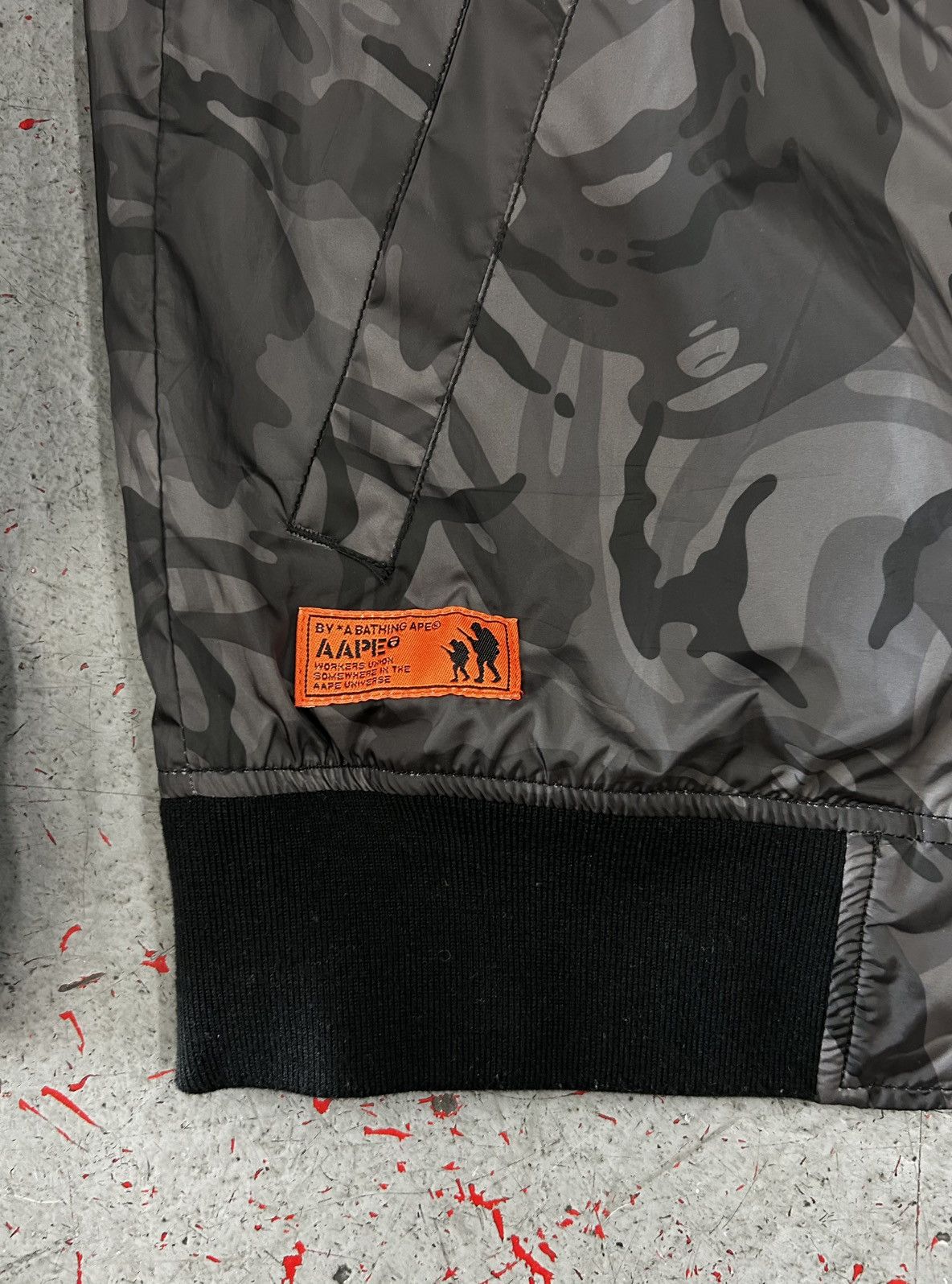 Aape AAPE Reversible Bomber Jacket Size Medium Size US M / EU 48-50 / 2 - 8 Thumbnail