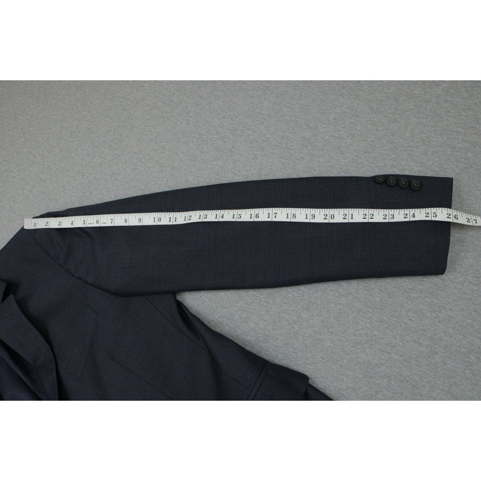 Brooks Brothers Brooks Brothers Blazer Mens 42L Blue Fitzgerald 100% Wool Size 42L - 10 Thumbnail