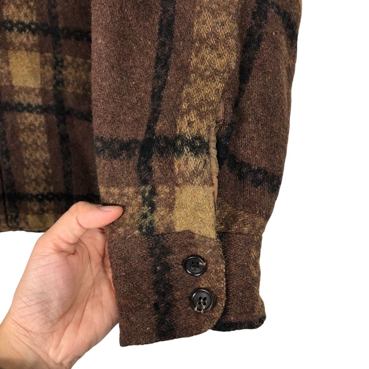 Japanese Brand 📌Vintage Wool Chore Worker Jacket Cfo Shirt Issey Miyake Size US L / EU 52-54 / 3 - 16 Thumbnail