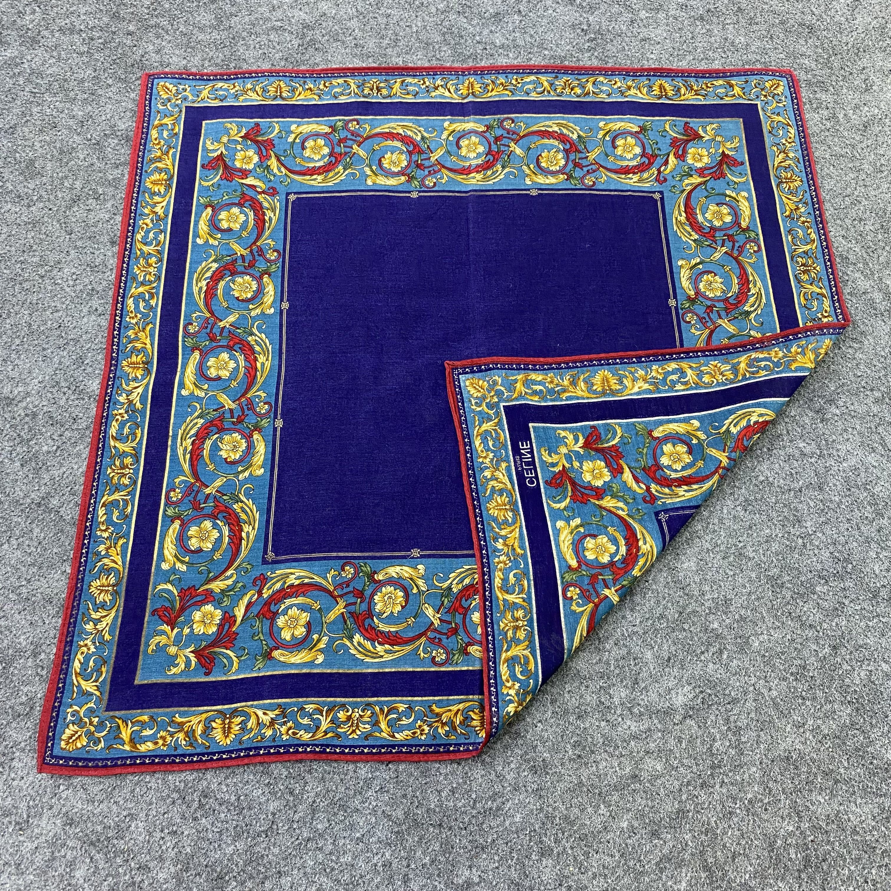 Celine Celine Handkerchief Neckerchief Bandana-B2040 Size ONE SIZE - 5 Thumbnail