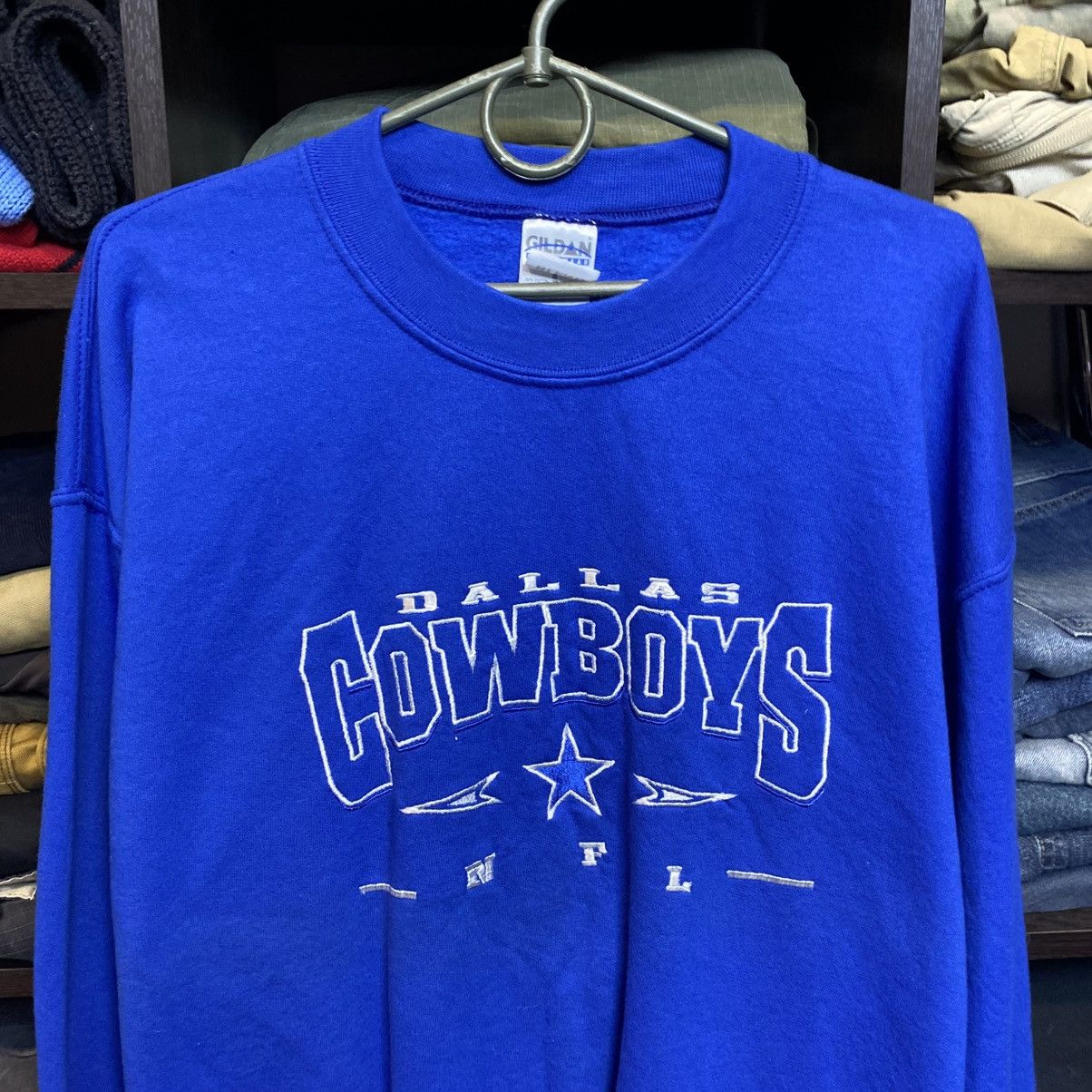 NFL Vintage NFL Dallas Cowboys Big logo 90’s rare sweatshirt Size US L / EU 52-54 / 3 - 2 Thumbnail