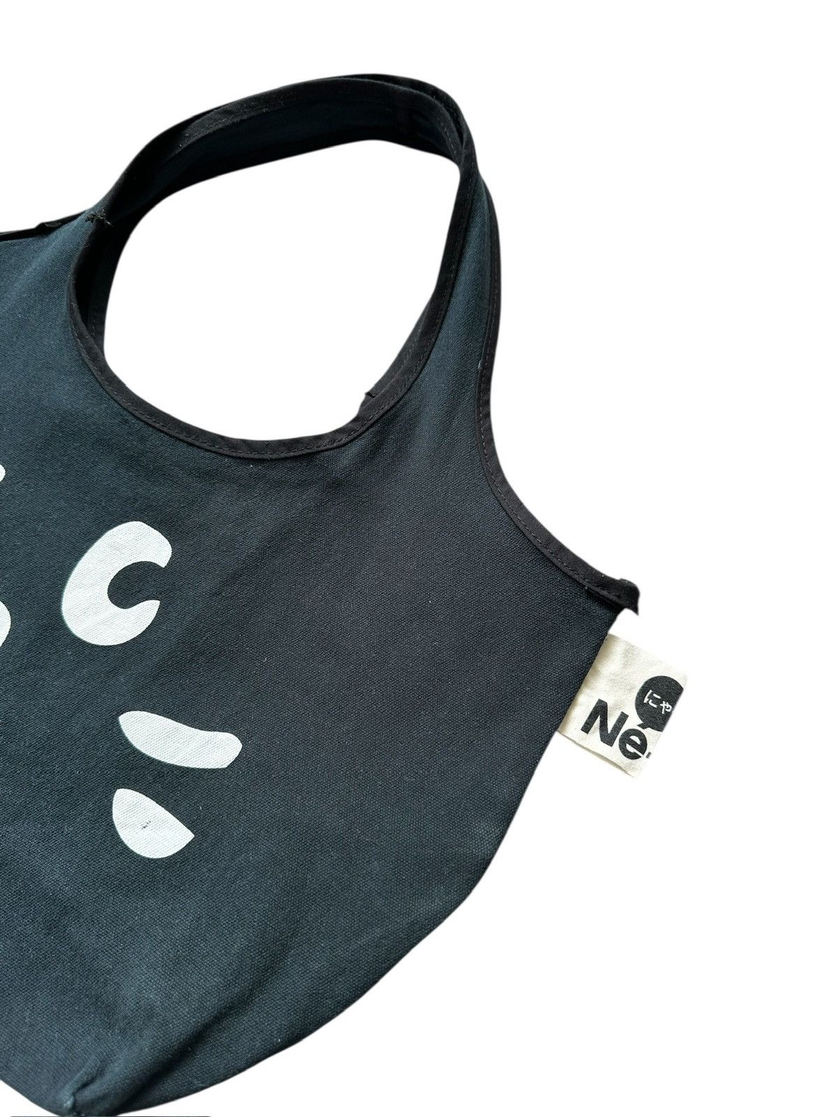Ne-Net 00's Ne-net NYA cat face icon tote bag Size ONE SIZE - 5 Thumbnail