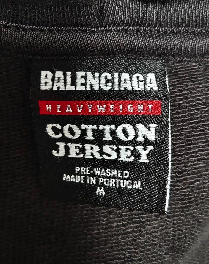 Balenciaga Balenciaga 24FW washed hoodie jacket2412-Nextarrow Size US M / EU 48-50 / 2 - 5 Thumbnail