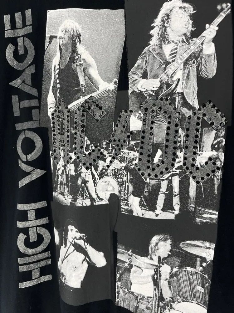 Vintage VINTAGE Y2K ACDC TEE SHIRT BAND TEE Size US L / EU 52-54 / 3 - 7 Thumbnail