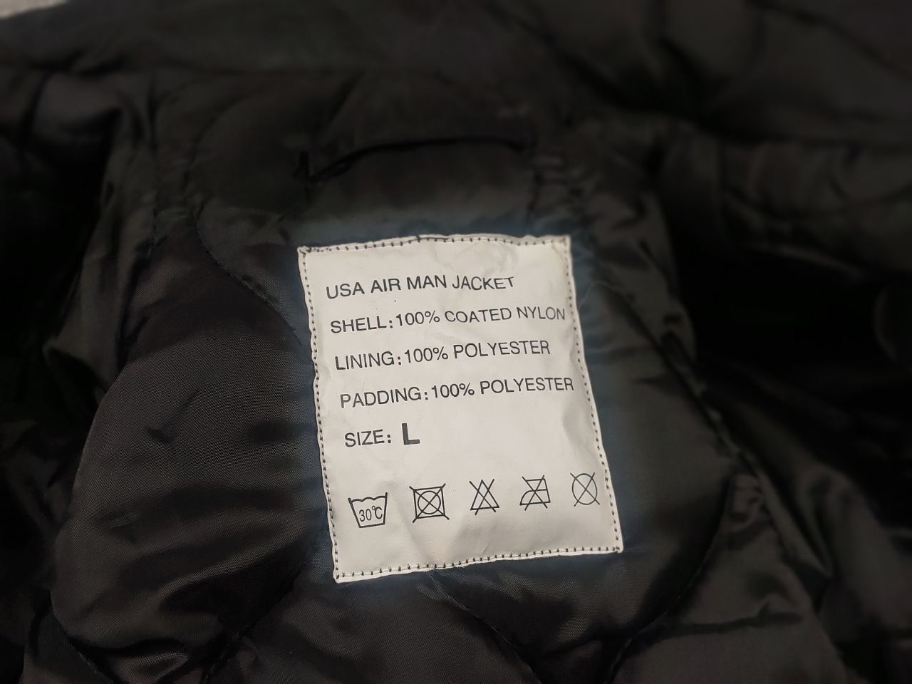 Vintage Vintage Air Force MA2 USA Weather Bomber Jacket Military Size US L / EU 52-54 / 3 - 13 Thumbnail