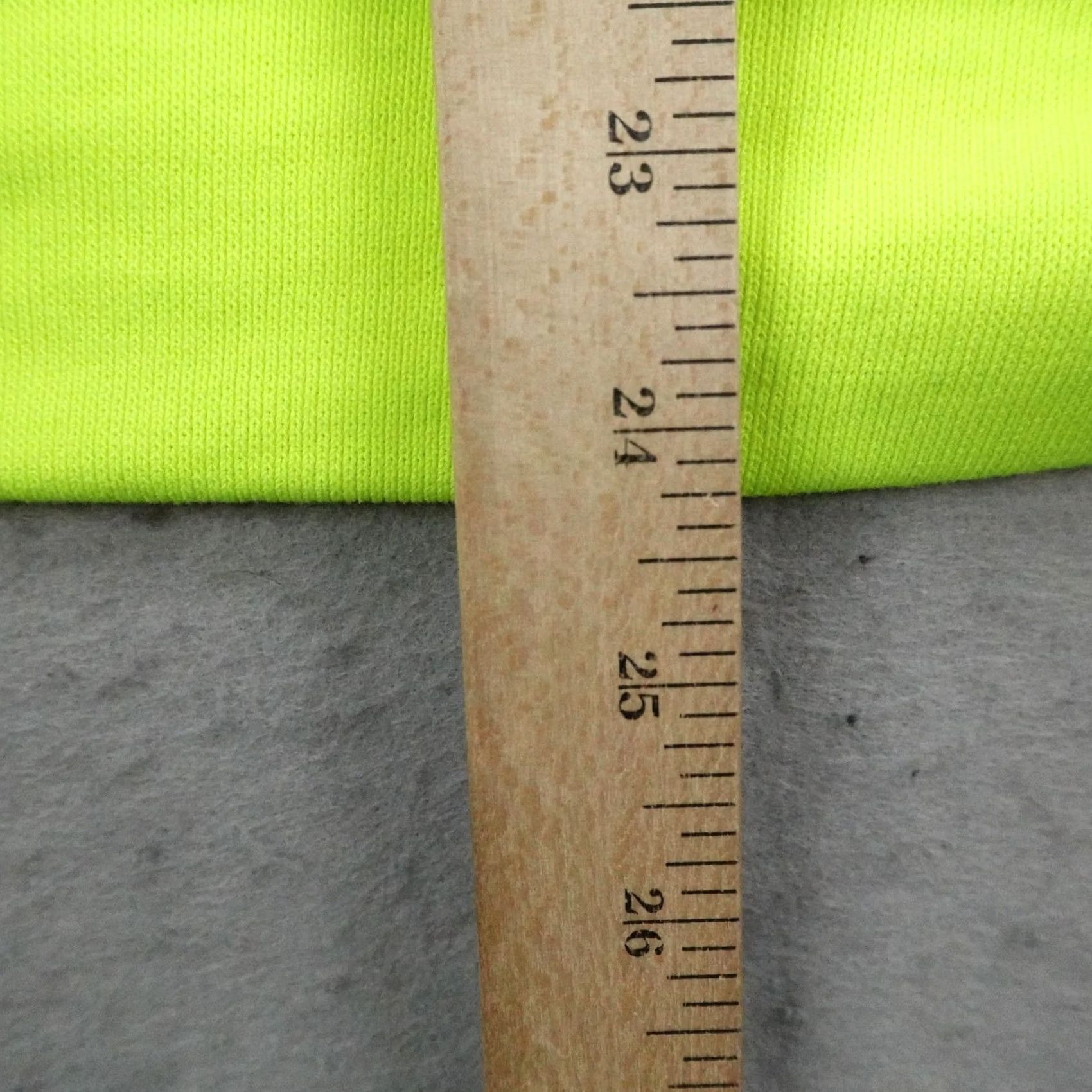 Vintage VINTAGE Camber Hoodie Mens Medium Neon Green Hi Vis Thermal Lined Sweatshirt USA Size US M / EU 48-50 / 2 - 7 Thumbnail