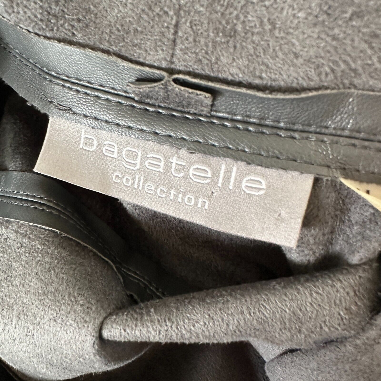 Other Bagatelle Pewter Faux Leather Open Waterfall Jacket Zip M Size M / US 6-8 / IT 42-44 - 8 Thumbnail