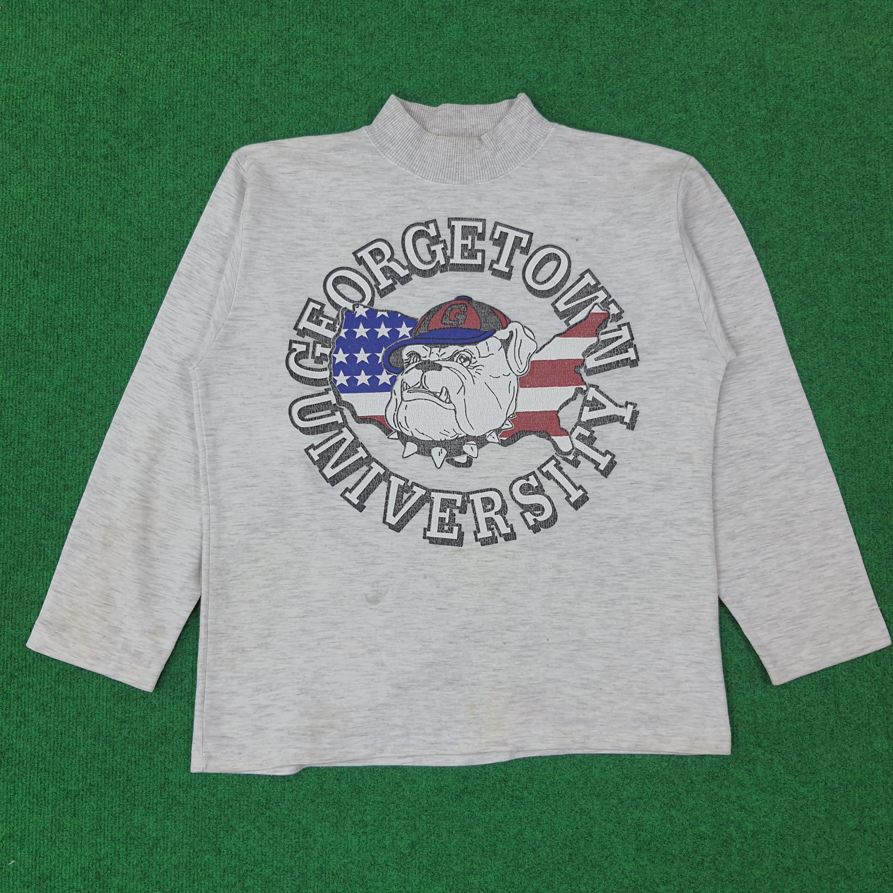 Vintage Georgetown University USA College Sweatshirt C215N8