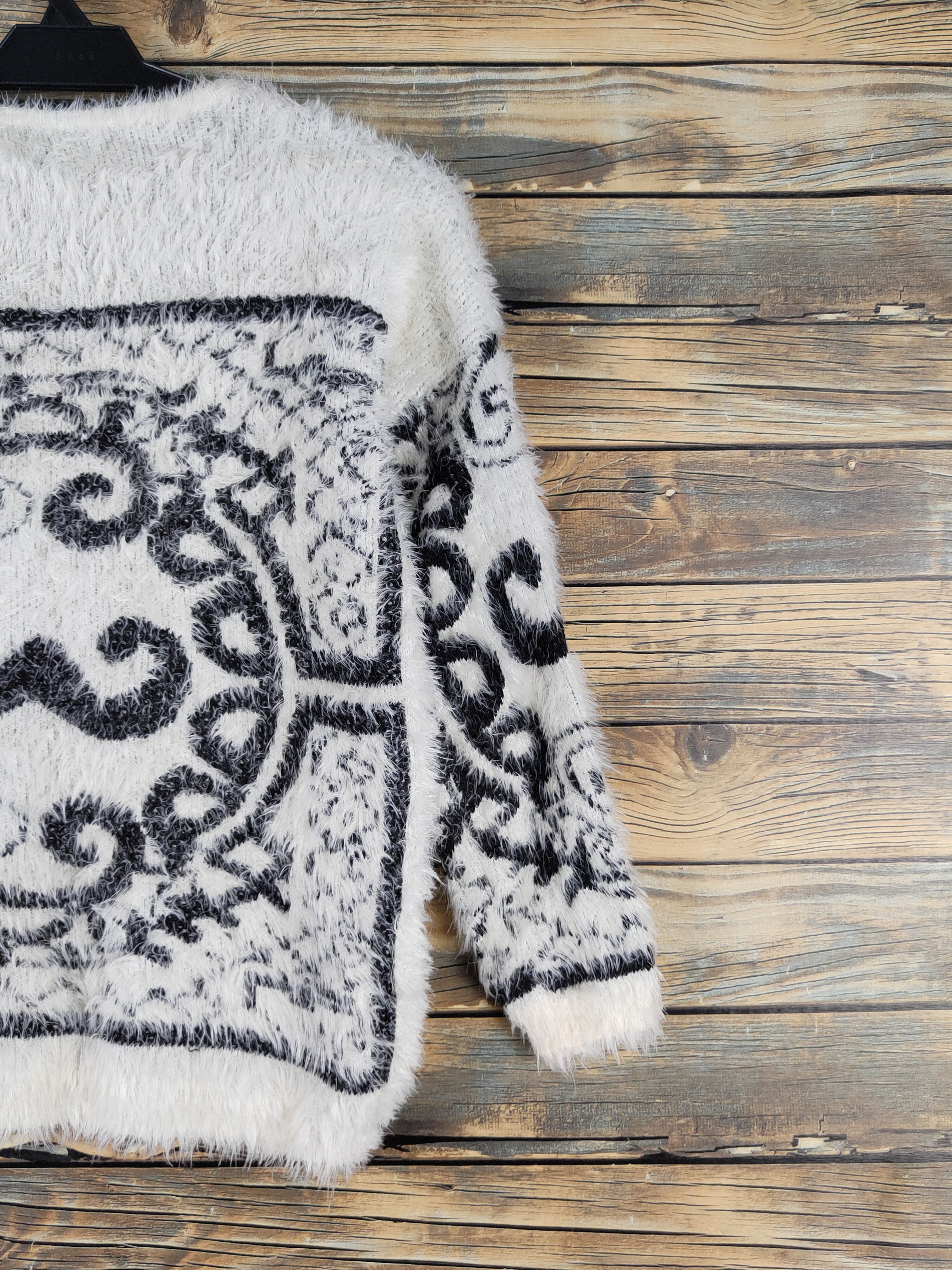 Japanese Brand Japanese Brand Ivory Shag Shaggy Fur Mohair Knitwear #W1947 Size S / US 4 / IT 40 - 9 Thumbnail