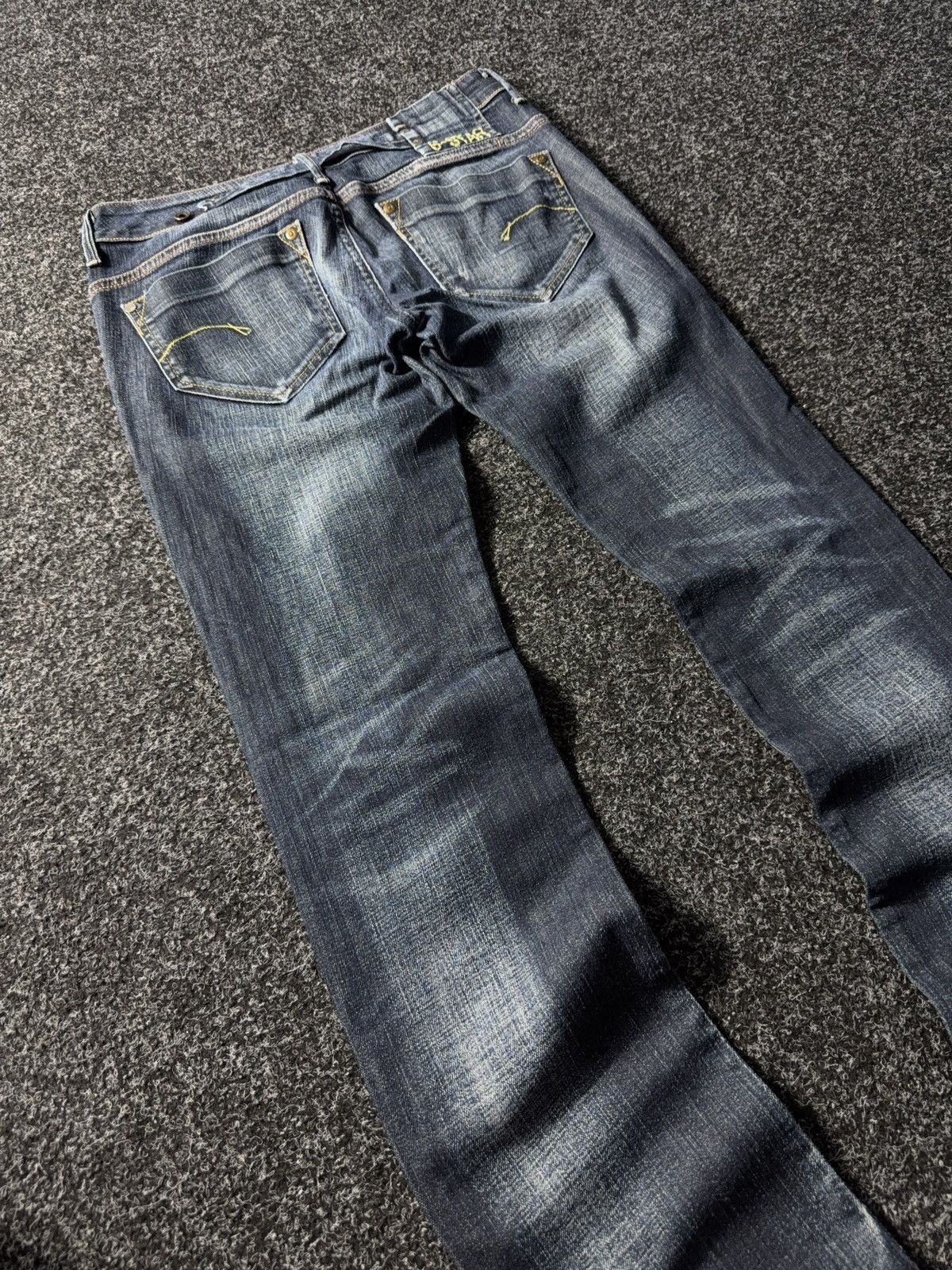G-Star × Vintage Vintage 90s G-Star Raw Denim Jeans Pants Baggy Size 30" / US 8 / IT 44 - 12 Thumbnail