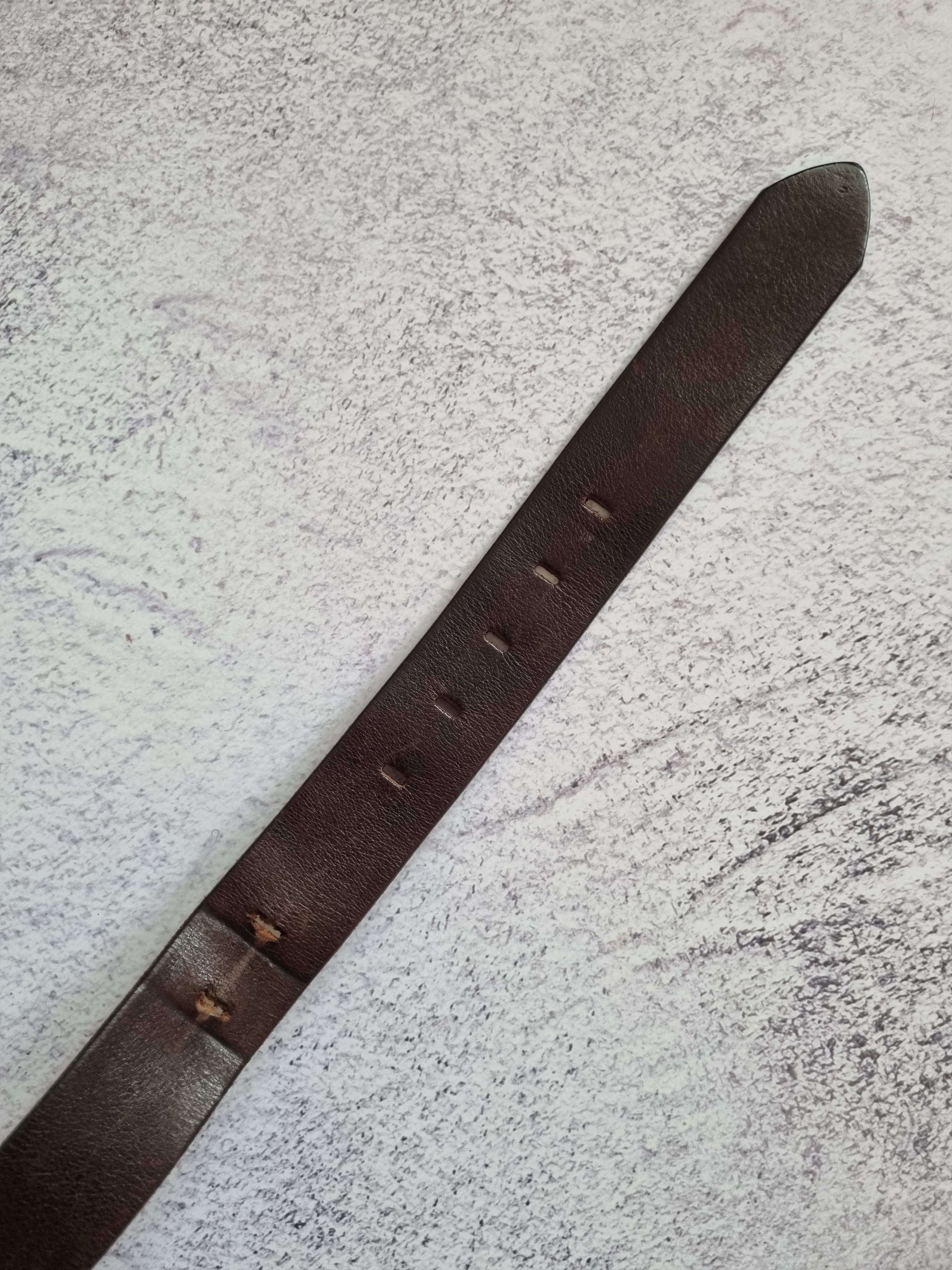 Diesel Vintage Diesel Genuine Leather Belt Avant Garde Size ONE SIZE - 7 Thumbnail