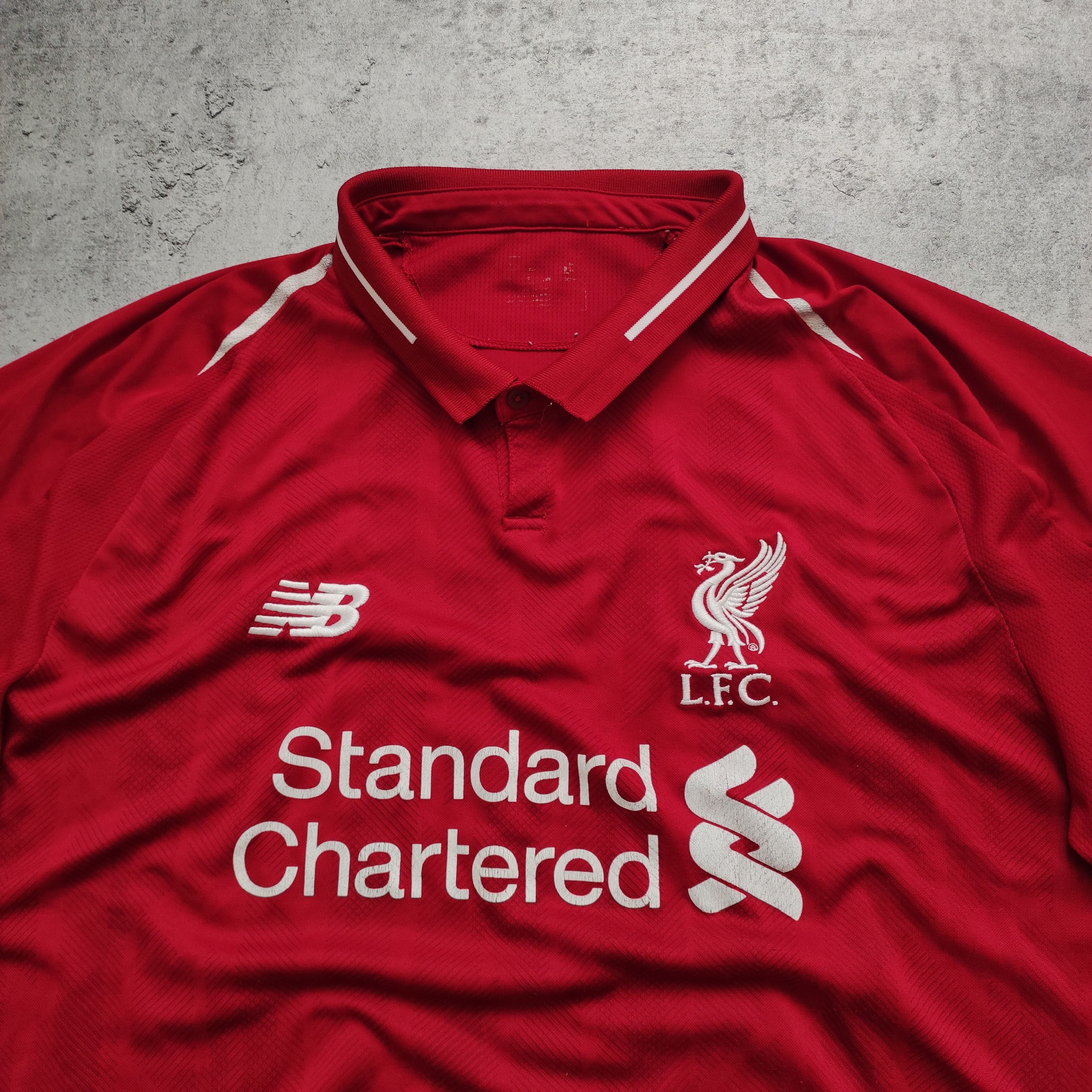 Other RARE New Balance x Liverpool FC 2018 Home Football Jersey Size US L / EU 52-54 / 3 - 4 Thumbnail