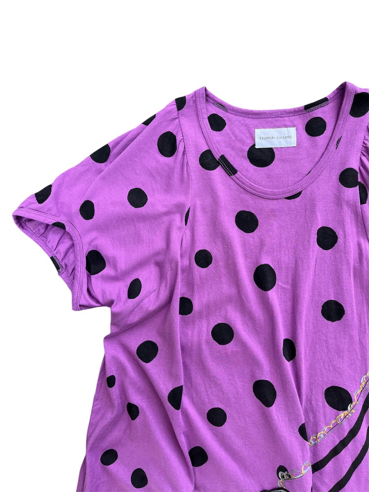 Issey Miyake Tsumori Chisato by Issey Miyake Printed Blouse Ne Net Size M / US 6-8 / IT 42-44 - 3 Thumbnail