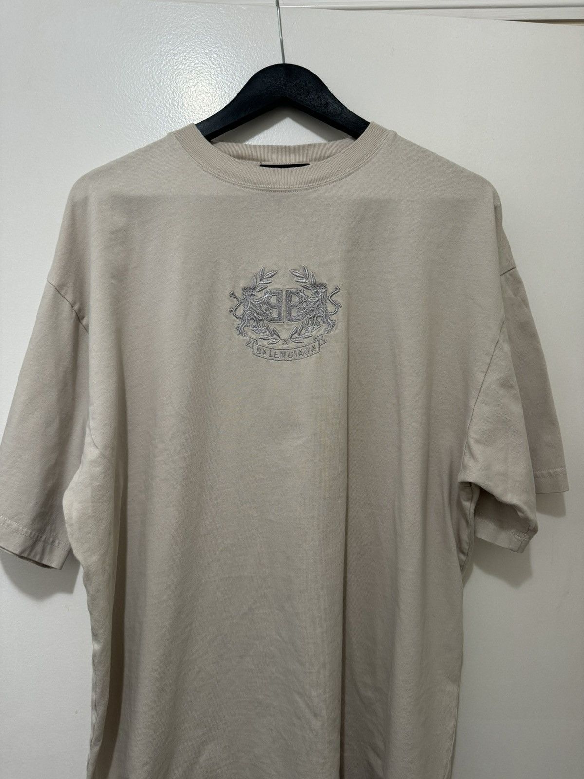 Balenciaga Balenciaga Logo Tshirt Size US L / EU 52-54 / 3 - 1 Thumbnail