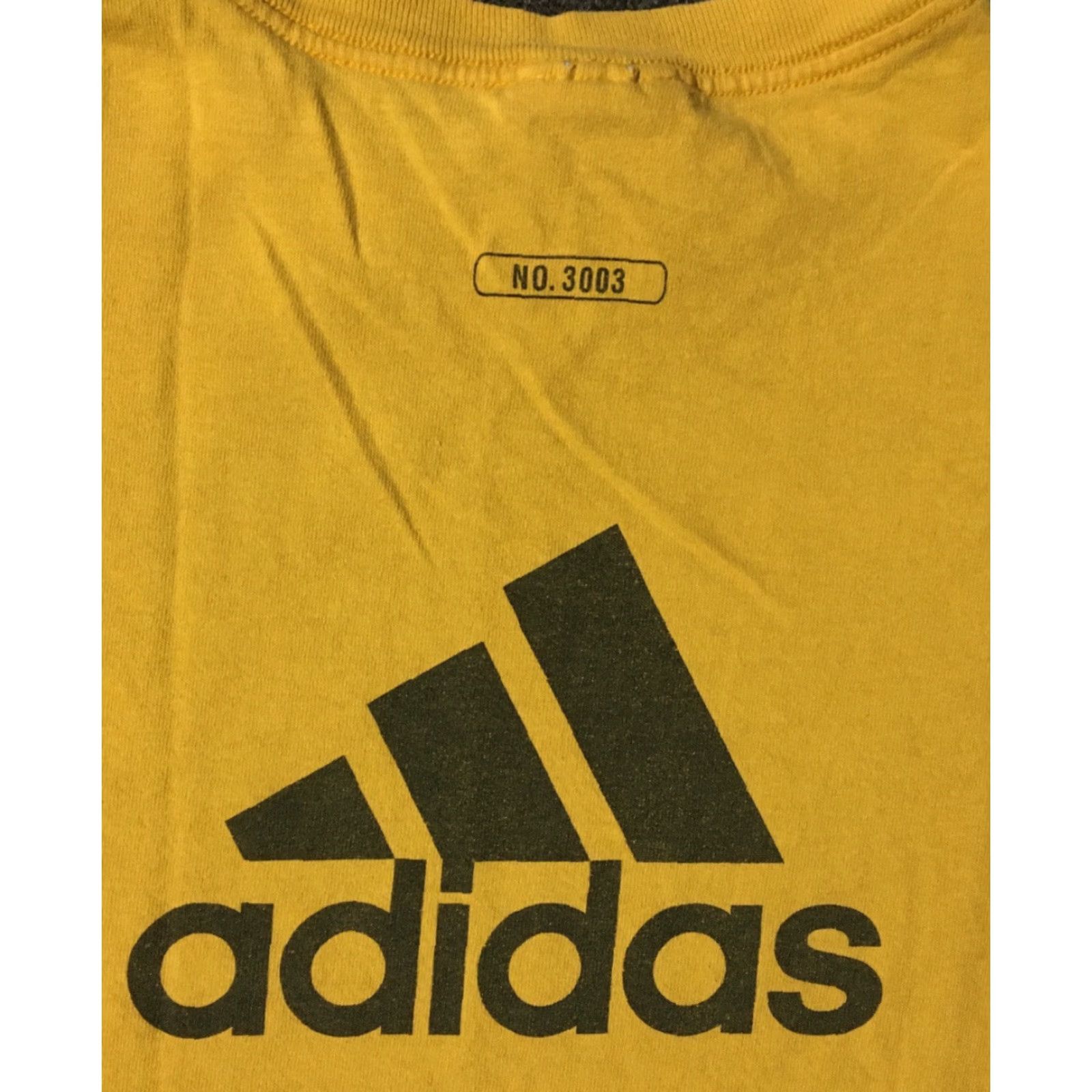 Adidas Vtg 90s Adidas Functions Only When Active Faded Distress Shirt S Trefoil Grunge Shirt Size US S / EU 44-46 / 1 - 4 Thumbnail
