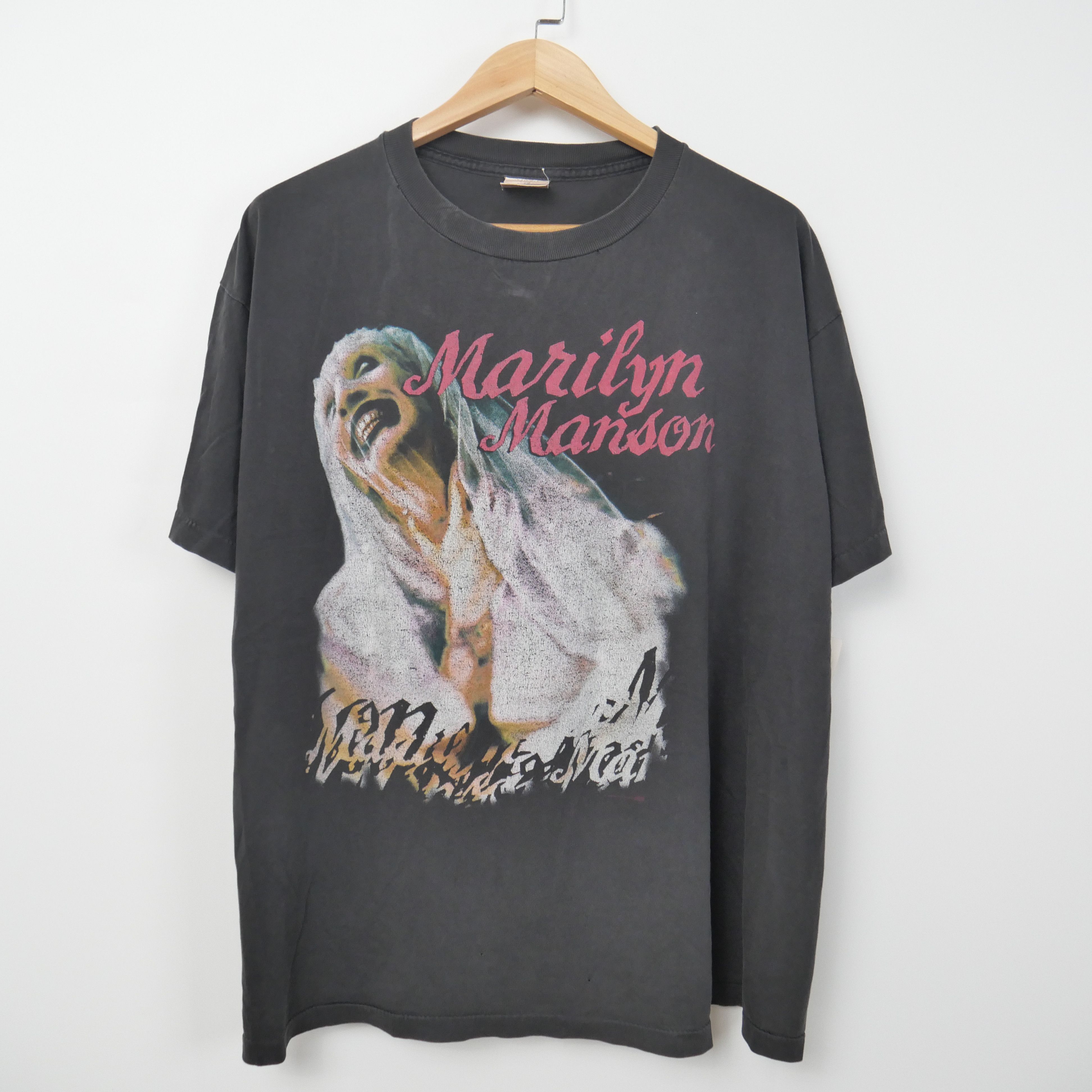 Other Vintage Marilyn Manson 90's Shirt Size US XL / EU 56 / 4 - 1 Thumbnail