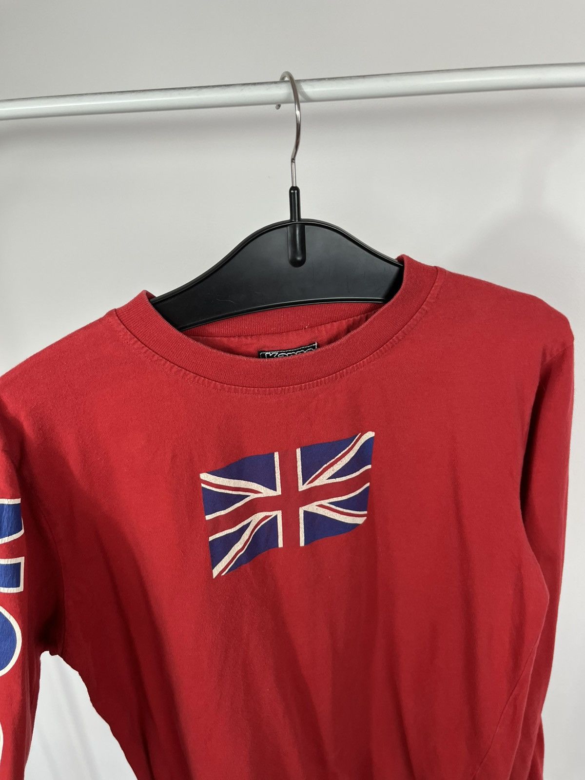 Kappa Kappa London Union Jack Flag Red Long Sleeve T Shirt UK Size US M / EU 48-50 / 2 - 8 Thumbnail