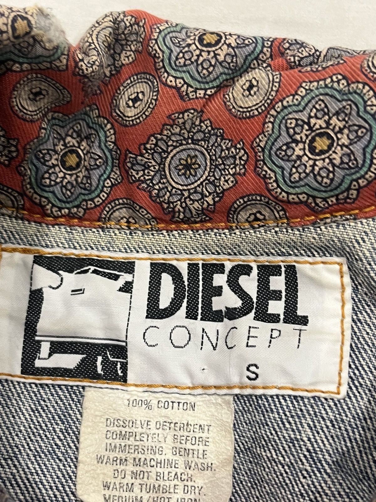 Diesel DIESEL Concept vintage denim jacket women’s size S Size S / US 4 / IT 40 - 3 Thumbnail