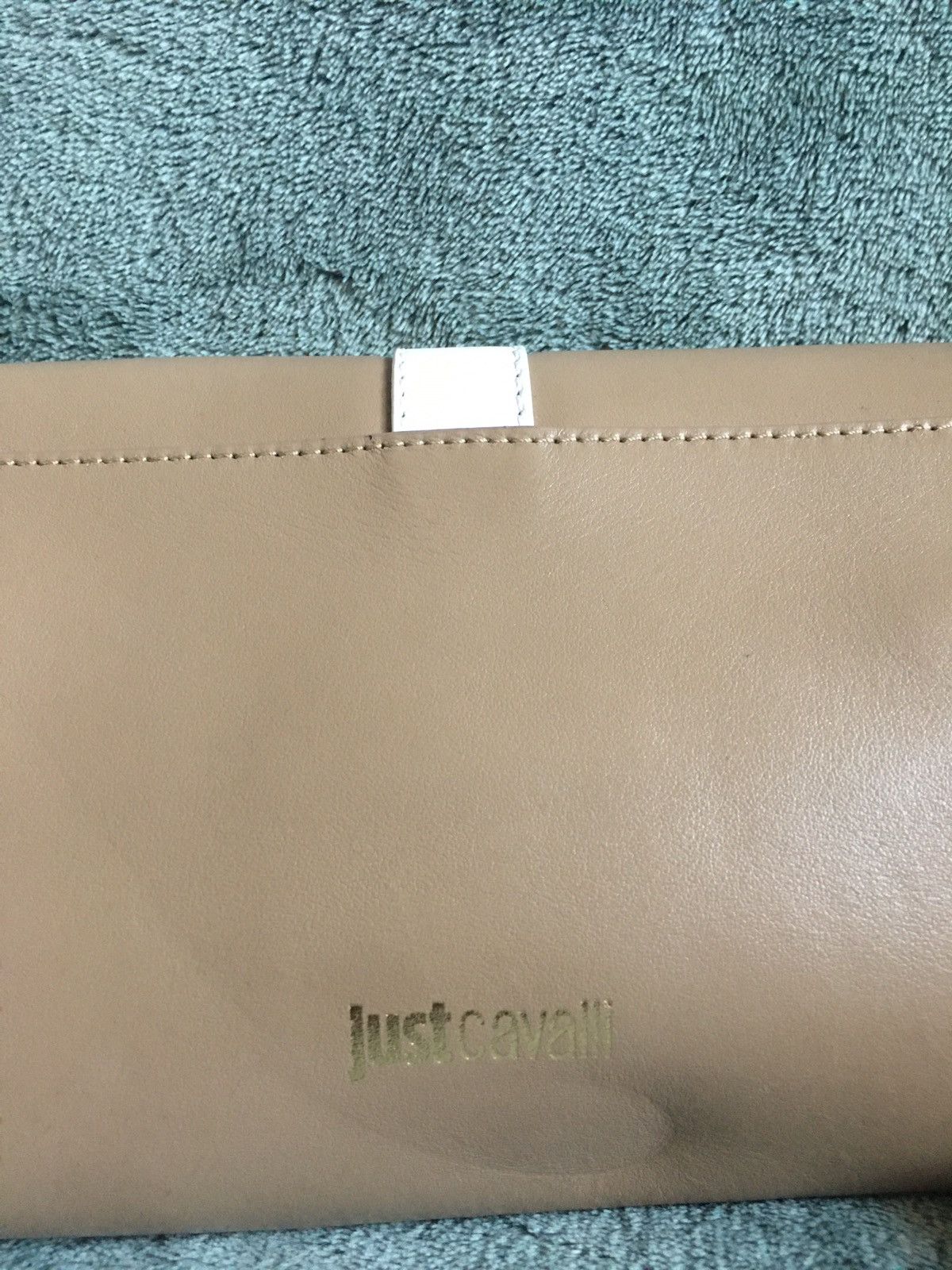 Just Cavalli Just Cavalli Snake Head Design Leather Clutch Handle Bag Size ONE SIZE - 4 Thumbnail