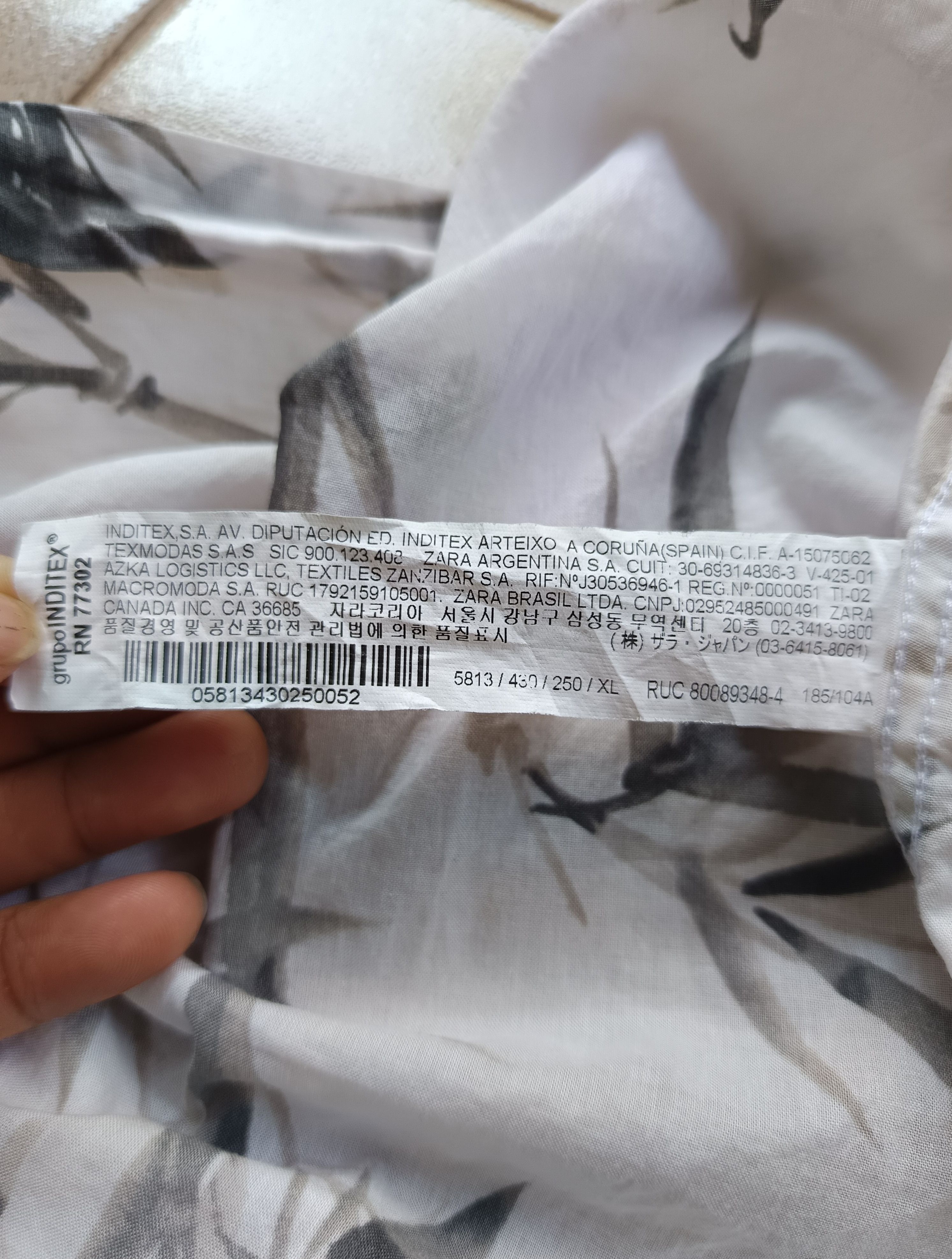 Zara Zara Man Size US XL / EU 56 / 4 - 5 Thumbnail