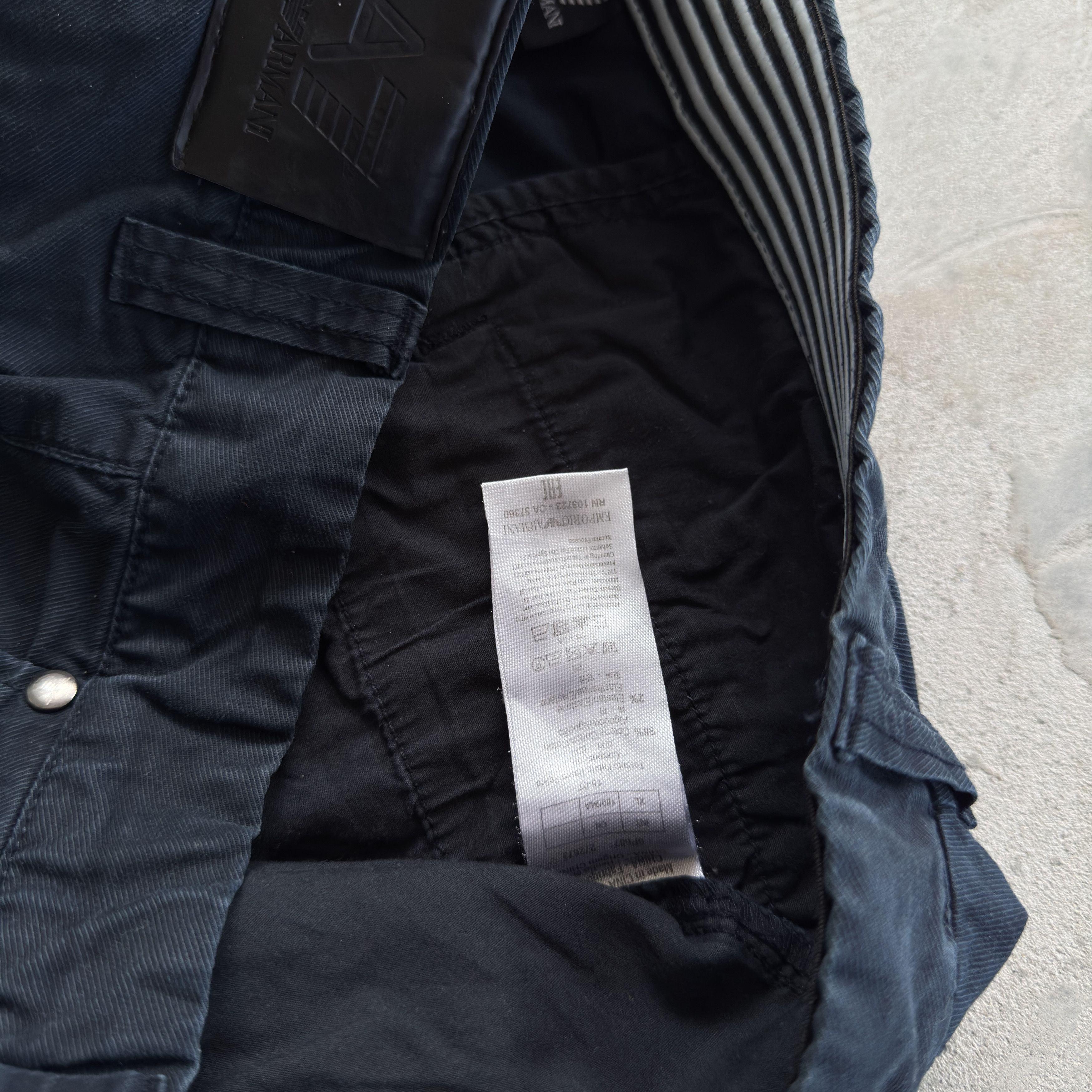 Emporio Armani EA7 Emporio Armani Cotton Casual Chino Pants Navy Blue XL Size US 36 / EU 52 - 9 Thumbnail