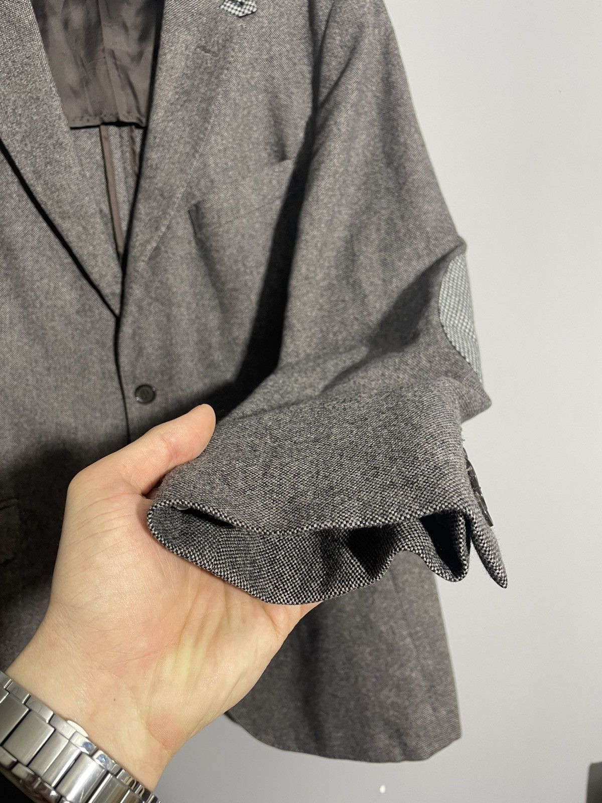 Hackett Hackett London Wool and Cashmere men’s blazer Size 44R - 5 Thumbnail