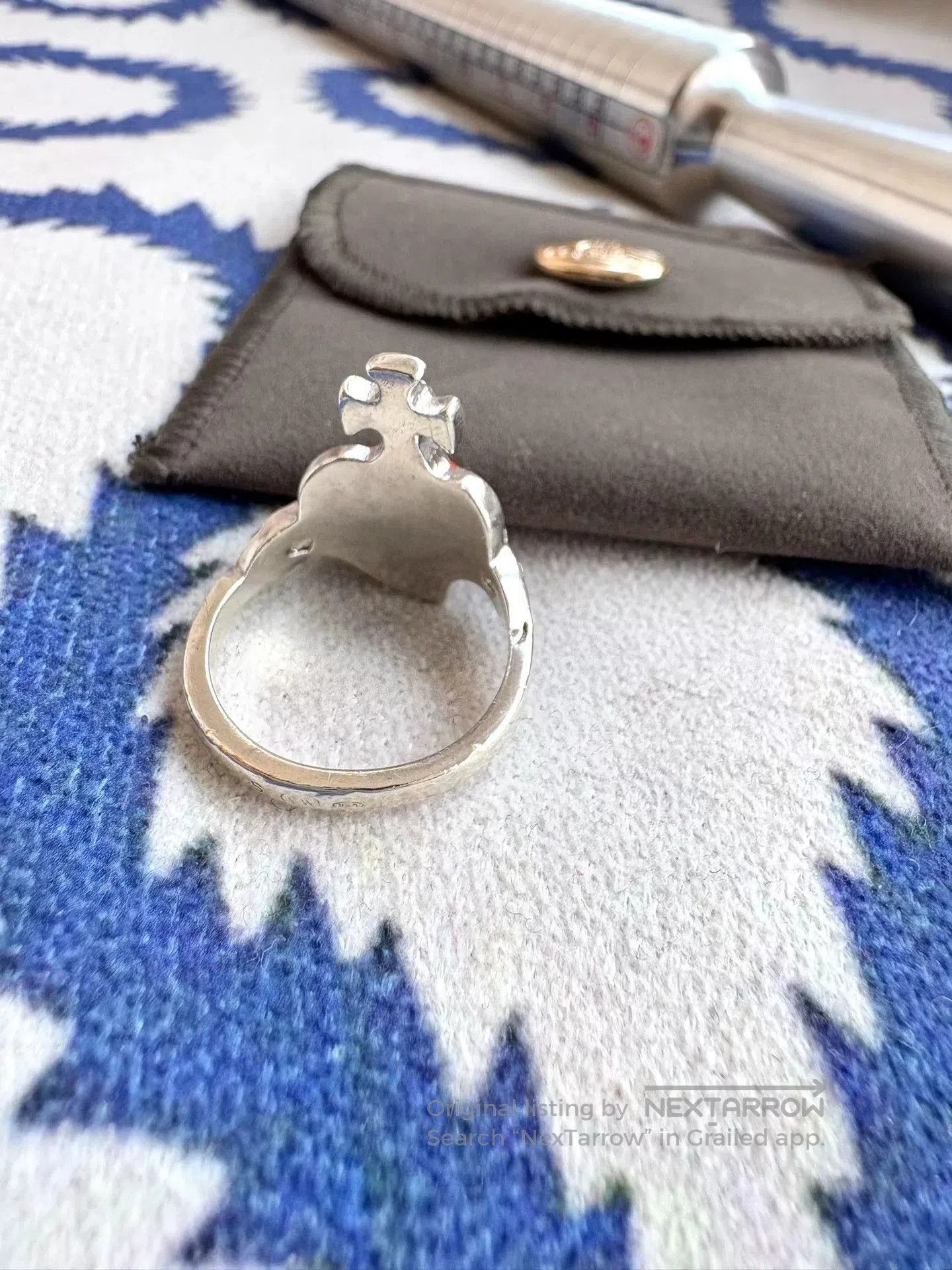 Vivienne Westwood vivienne westwood vintage heart enamel ring. Size ONE SIZE - 5 Thumbnail
