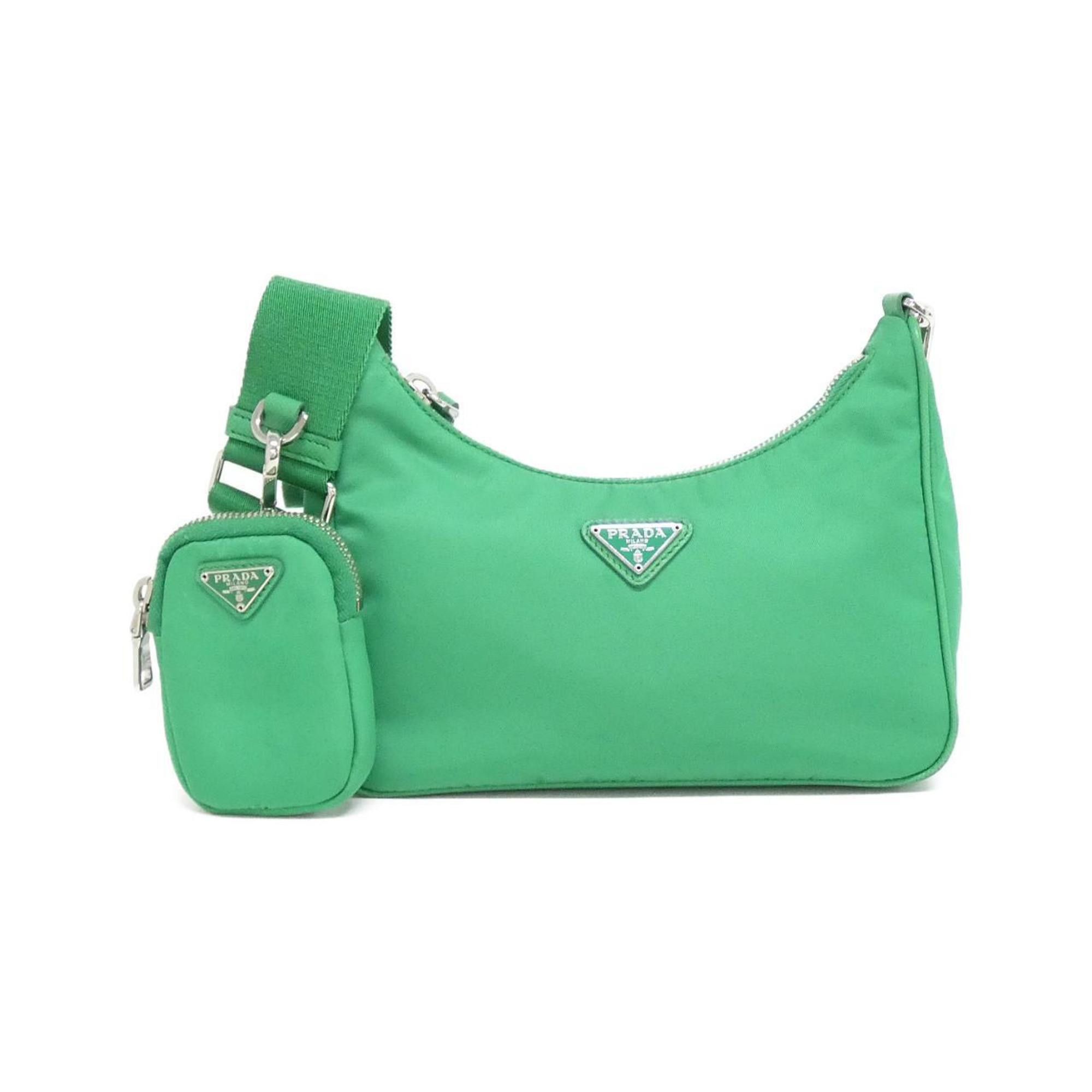 Prada 1Bh204 Shoulder Bag in Silver, Women's